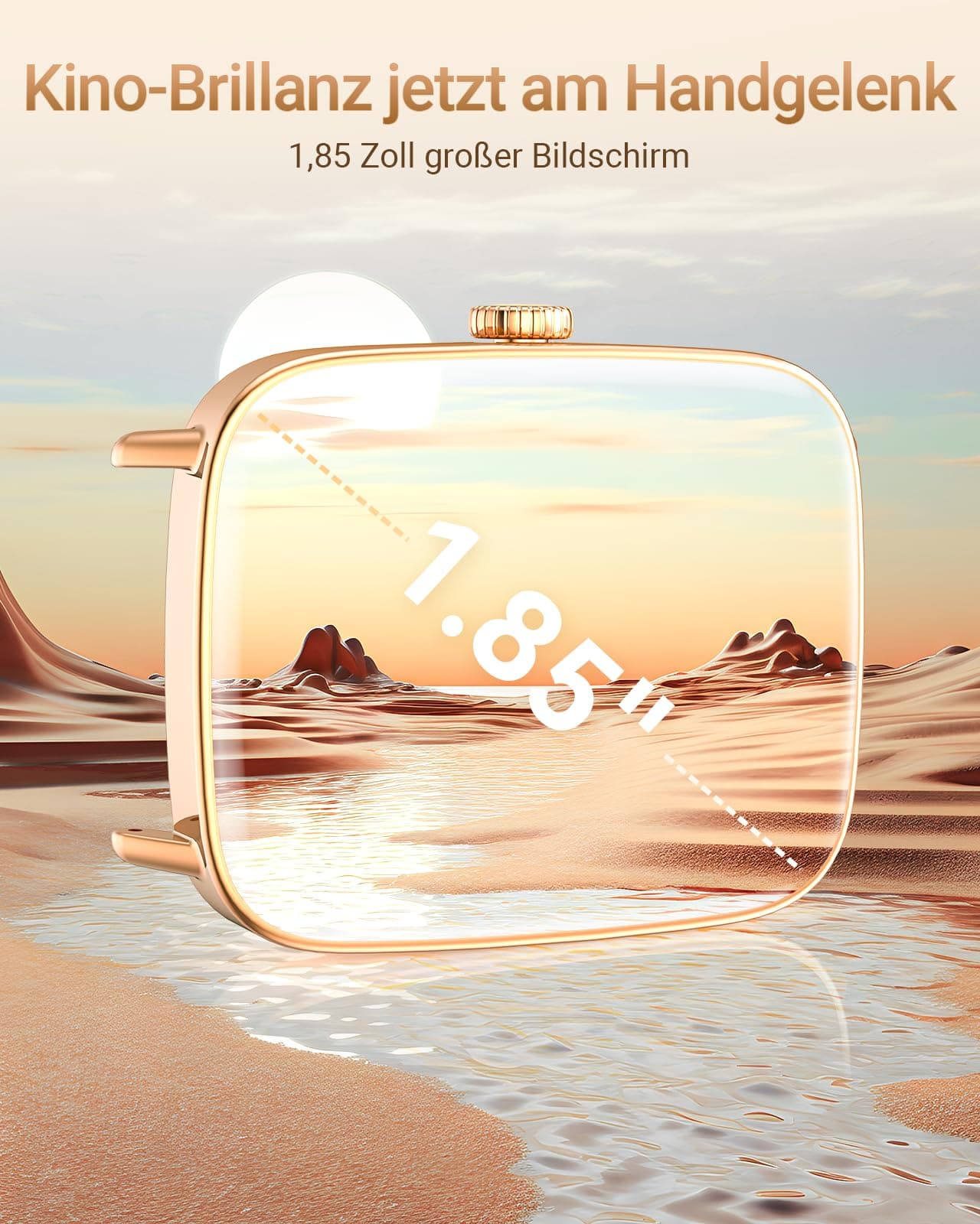 Fitpolo Smartwatch Damen Herren mit Telefonfunktion – Bild 7