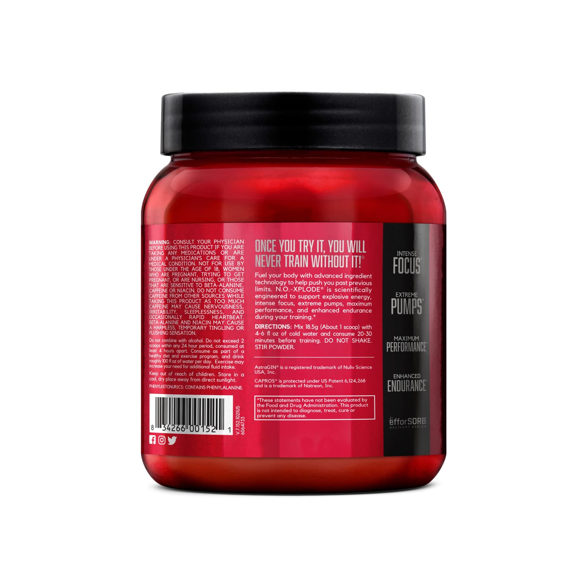BSN N.O.-XPLODE Pre Workout Powder – Bild 6