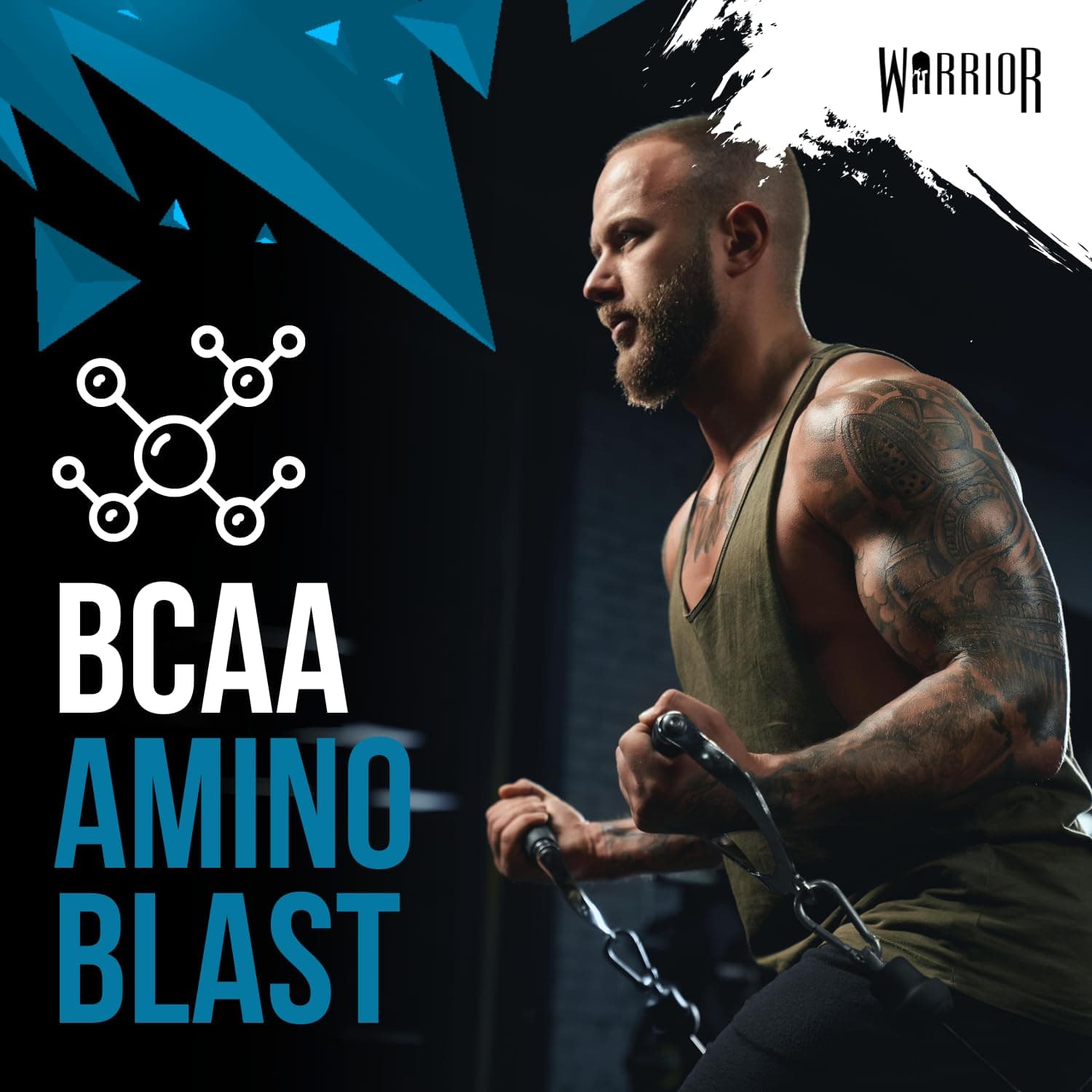 Warrior Amino Blast BCAA Powder 270g – Bild 4