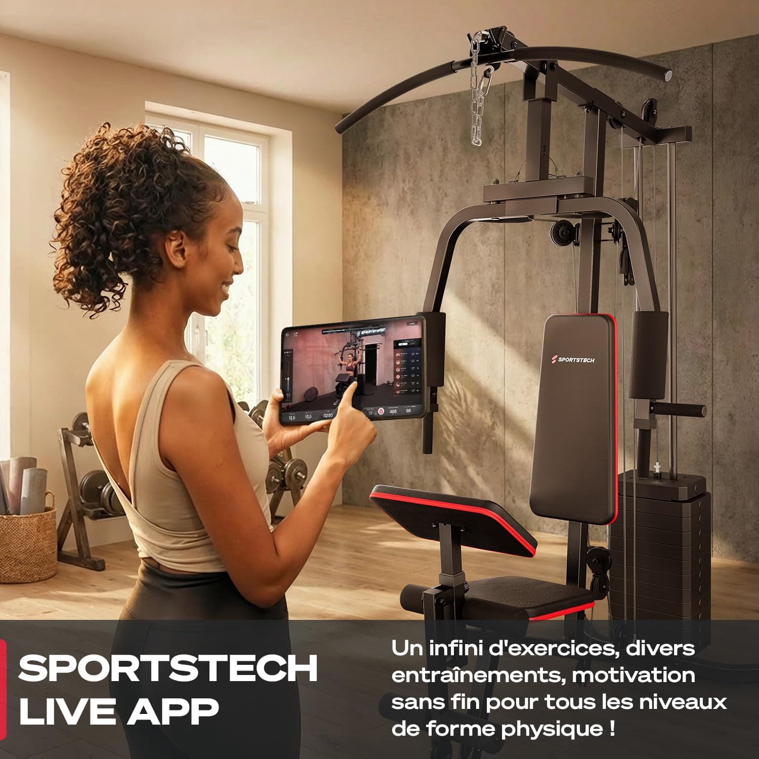 Sportstech Station de Musculation pour la Maison – Bild 6