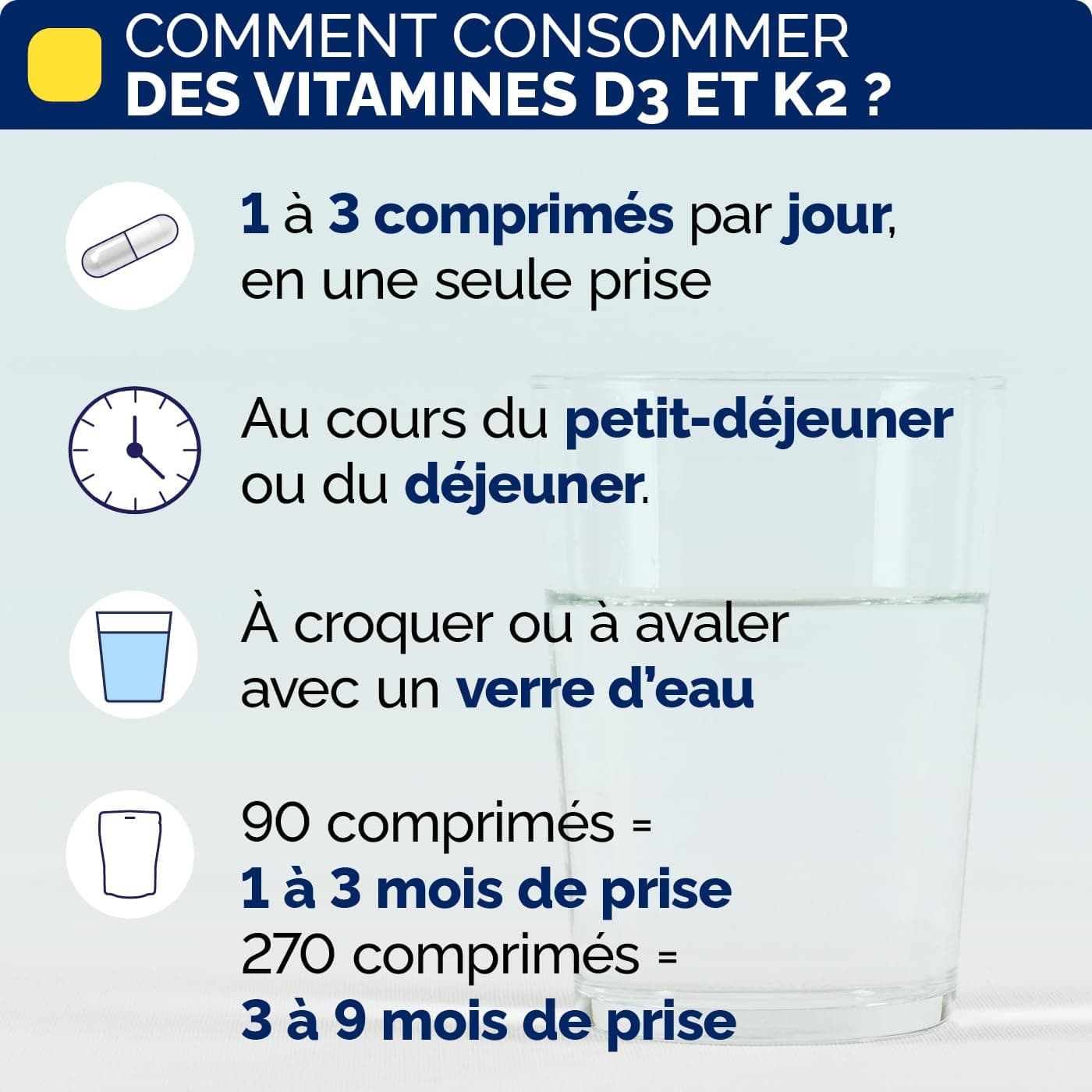 Nujimé Vitamine D3 (2000UI) + K2 (all-trans MK7 – Bild 4