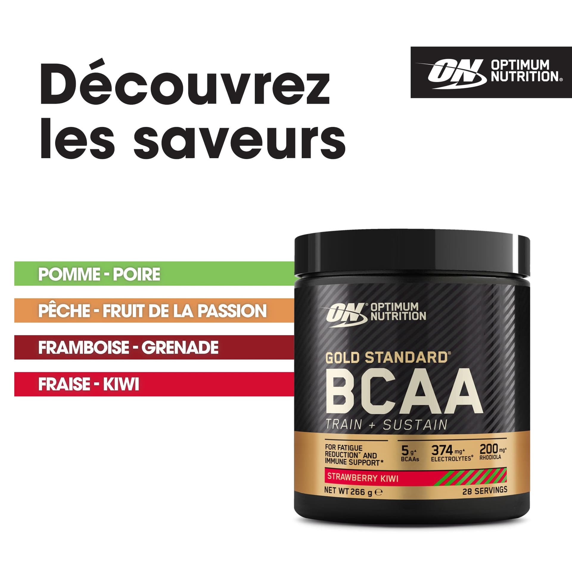 Optimum Nutrition Gold Standard BCAA Train + Sustain – Bild 5