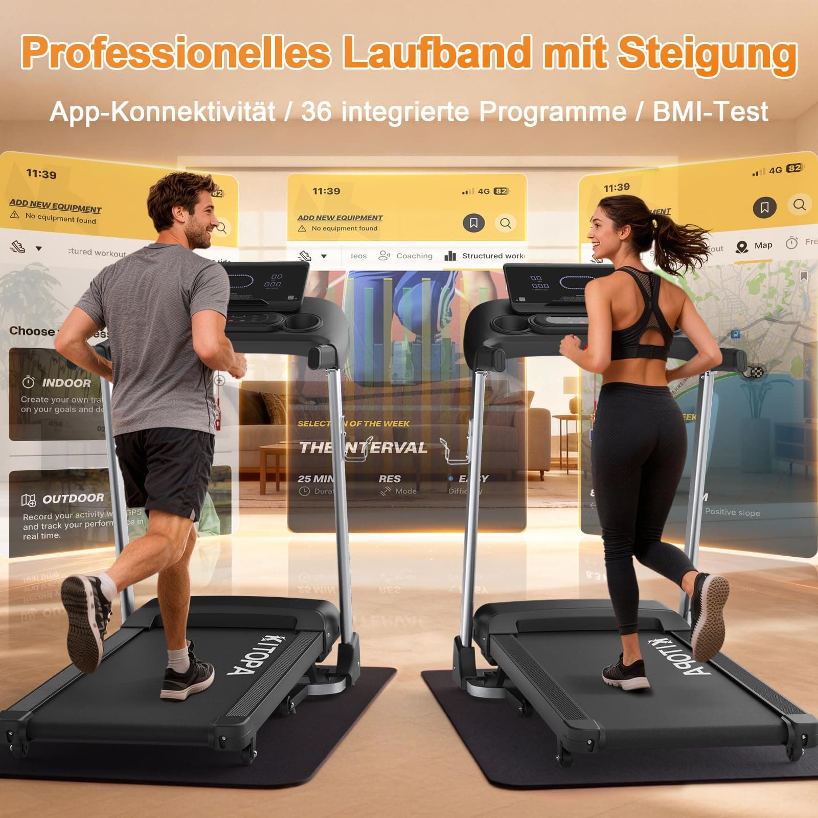 Kitopa Laufband für Zuhause – Bild 6
