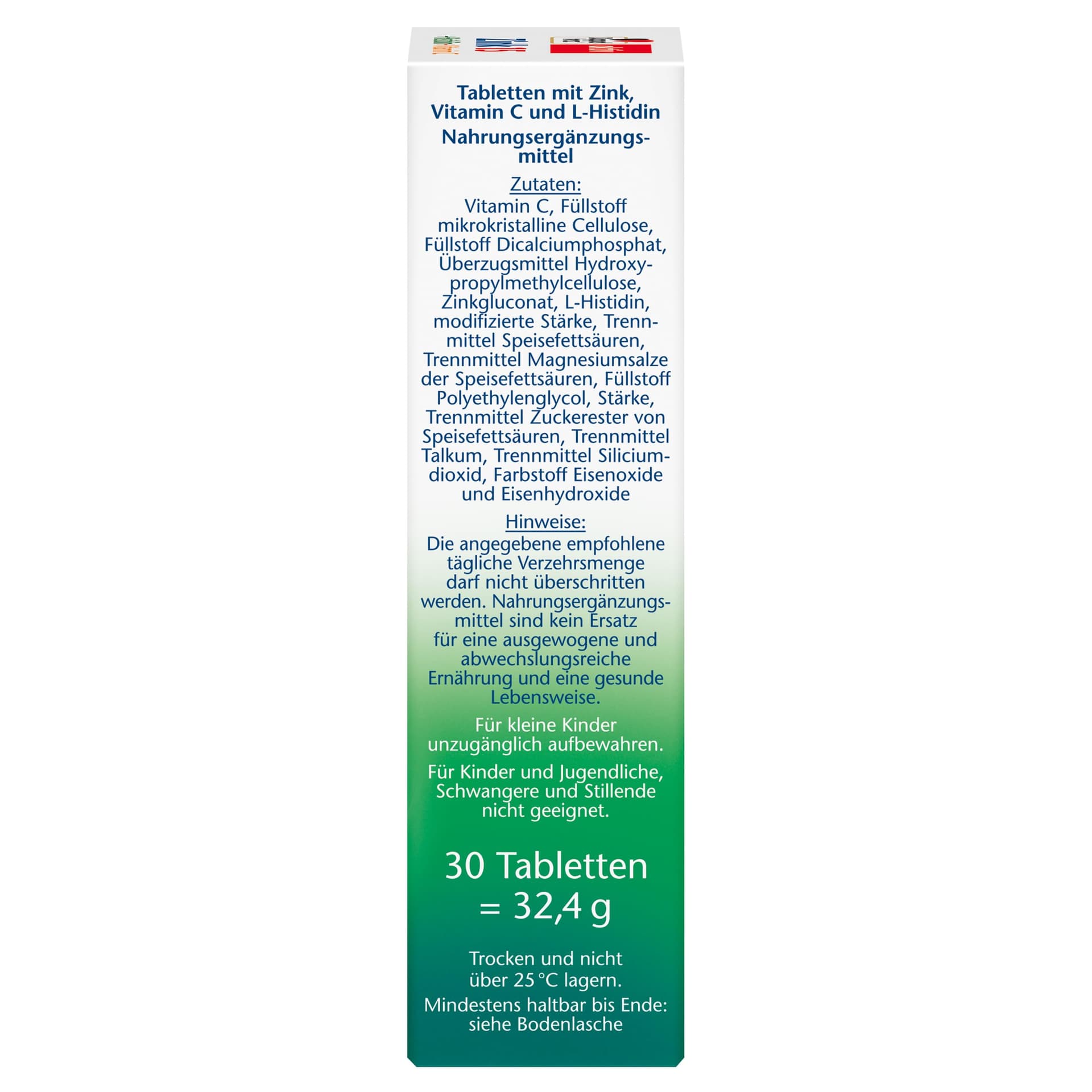 Doppelherz Zink 15 + histidine + vitamine C - 15 mg – Bild 3