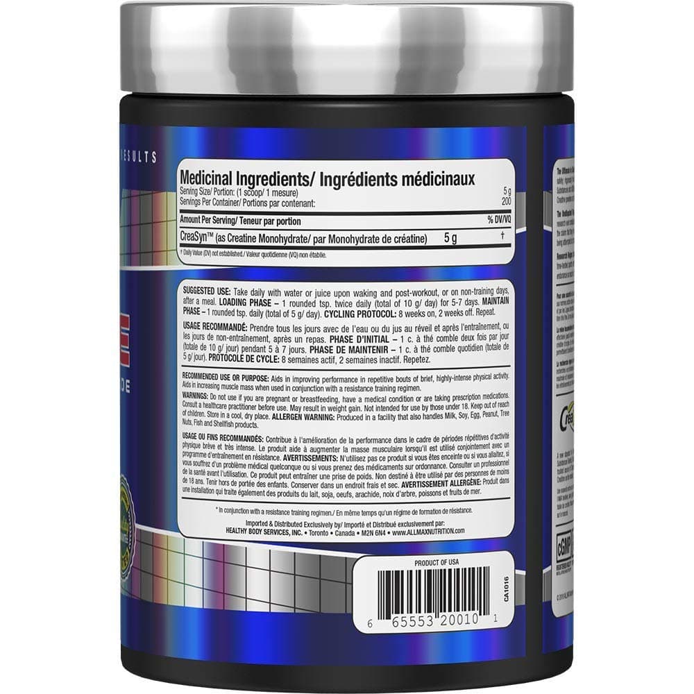 ALLMAX Creatine Monohydrate – Bild 3