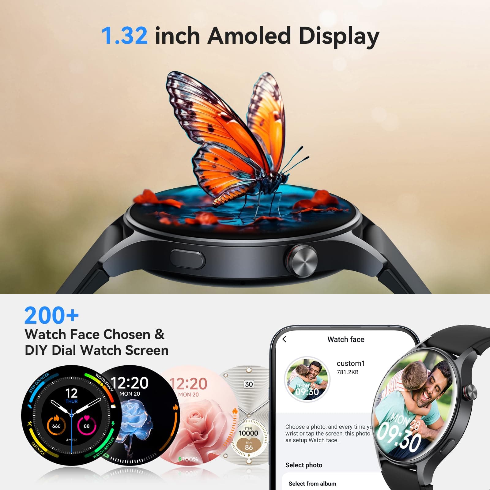 aeac Smart Watch for Men Women – Bild 5