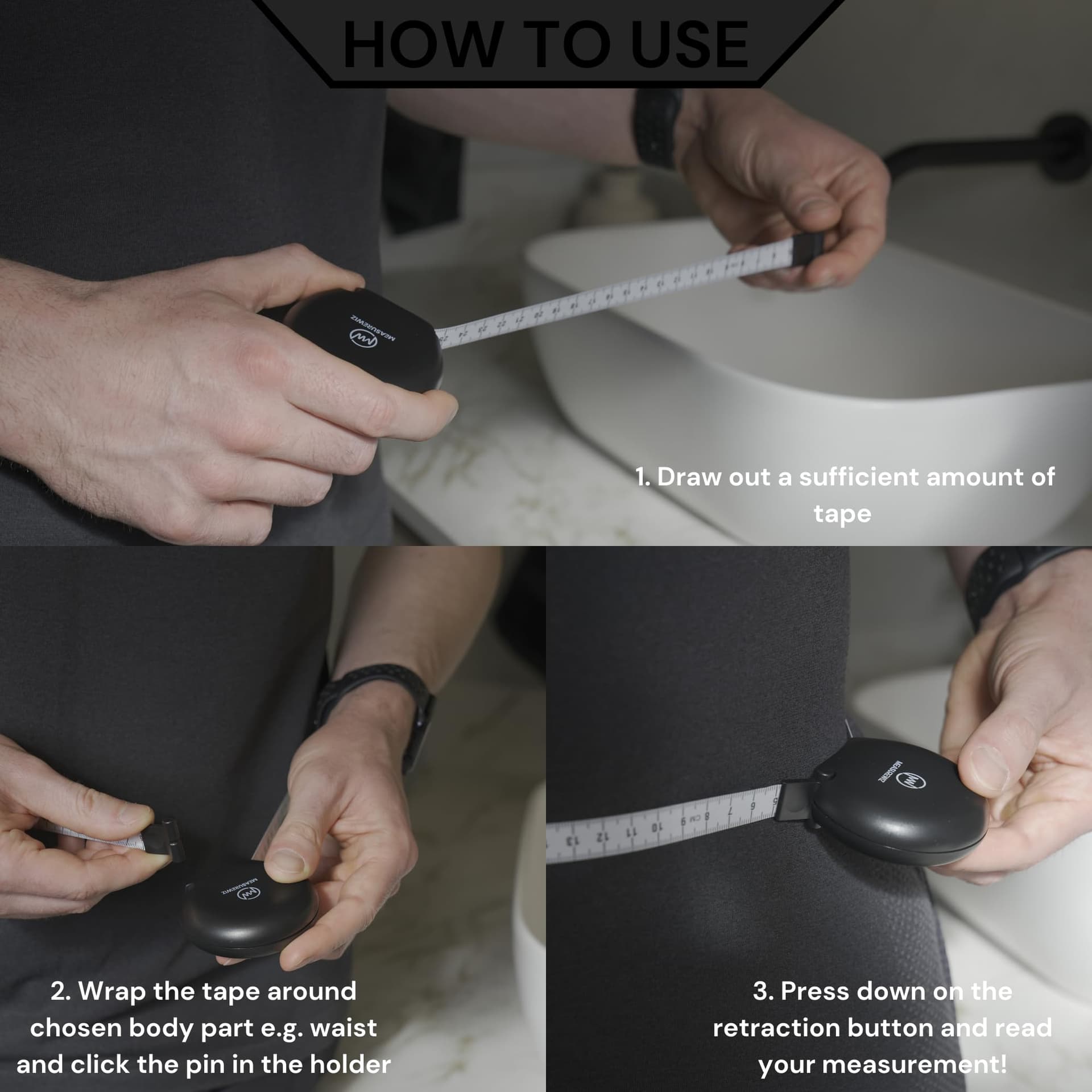 MeasureWiz Body Tape Measure – Bild 6