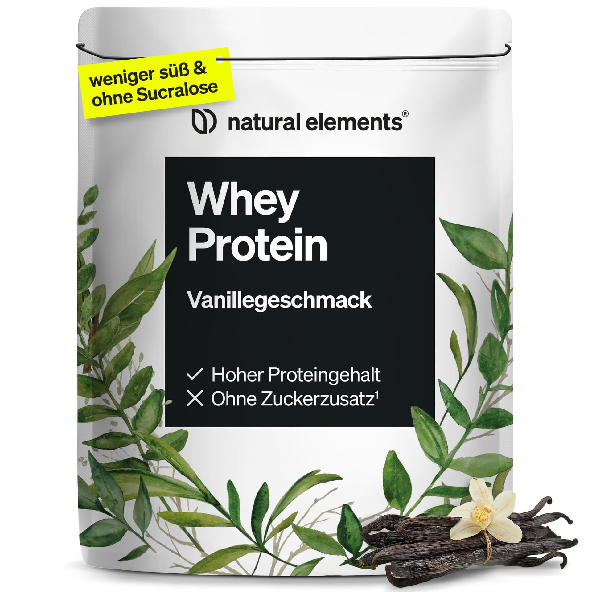 Natural Elements Whey Protein Pulver