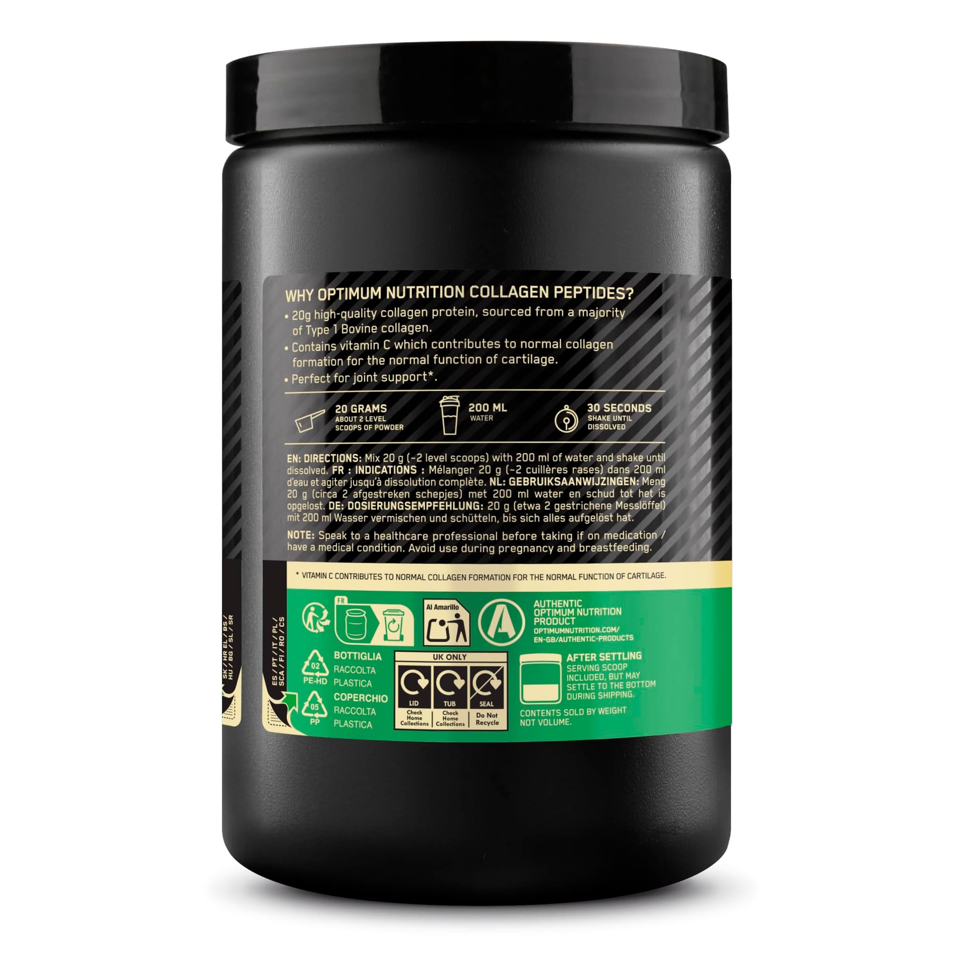 Optimum Nutrition Collageenpeptidenpoeder met Vitamine C – Bild 6