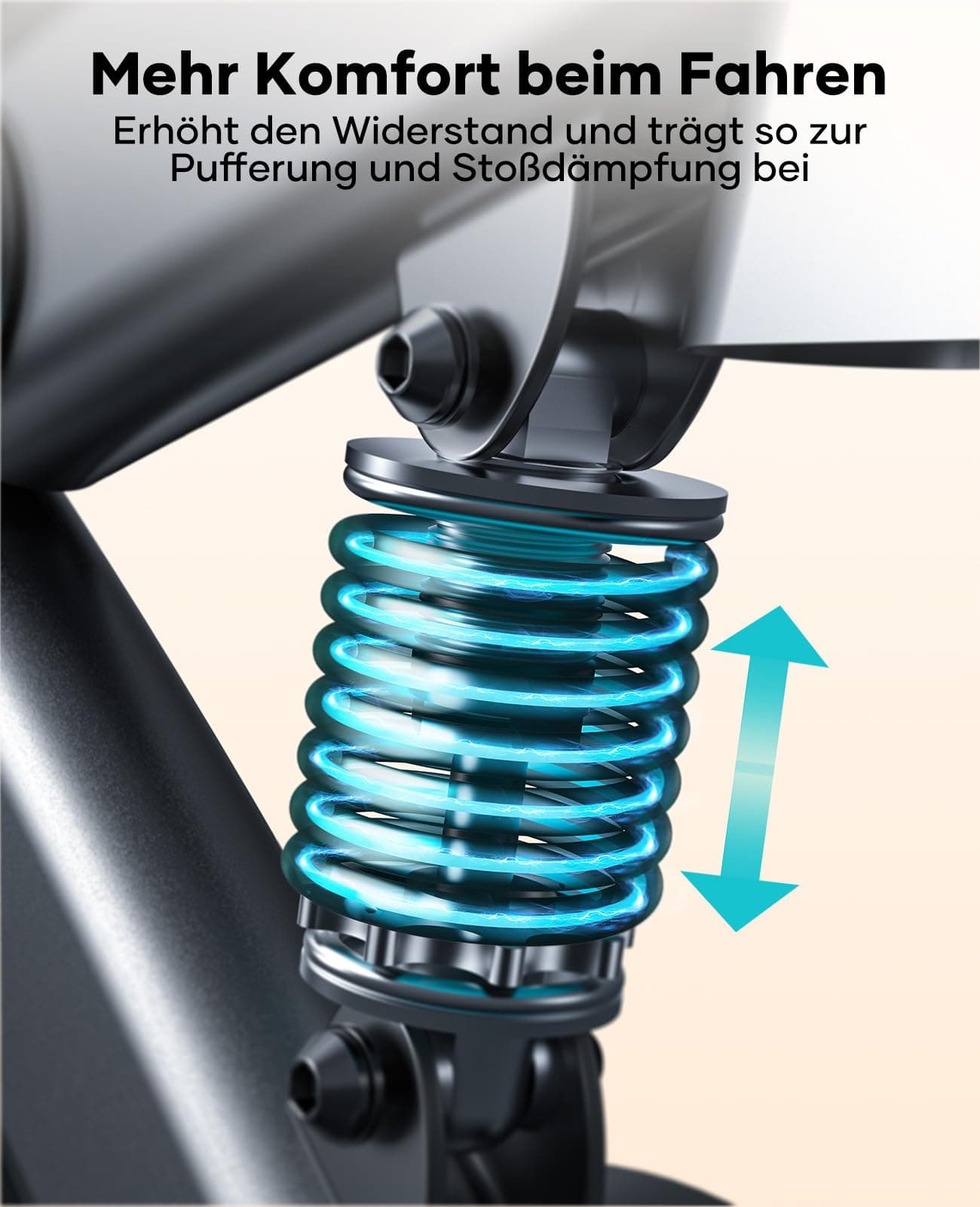Toputure [2026 Aktualisierte] Heimtrainer Fahrrad mit APP und – Bild 3