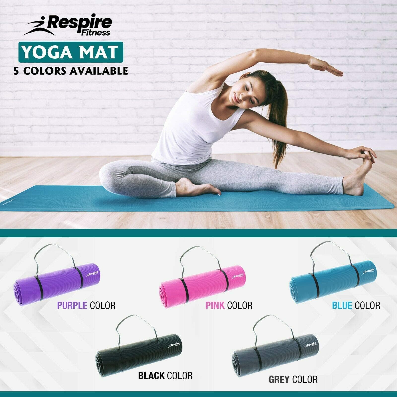 Respire Fitness Yoga Mat for Men and Women – Bild 7