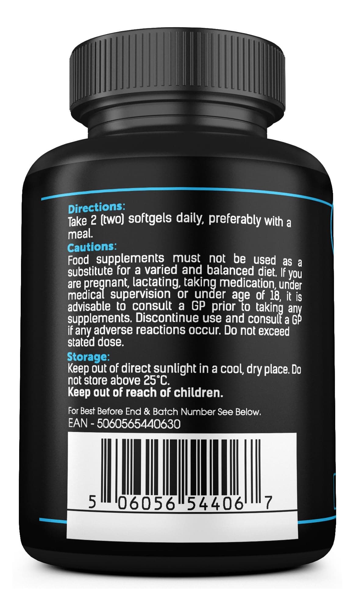 SS Sport Supplies Omega 3 Fish Oil Capsules High Strength – Bild 2