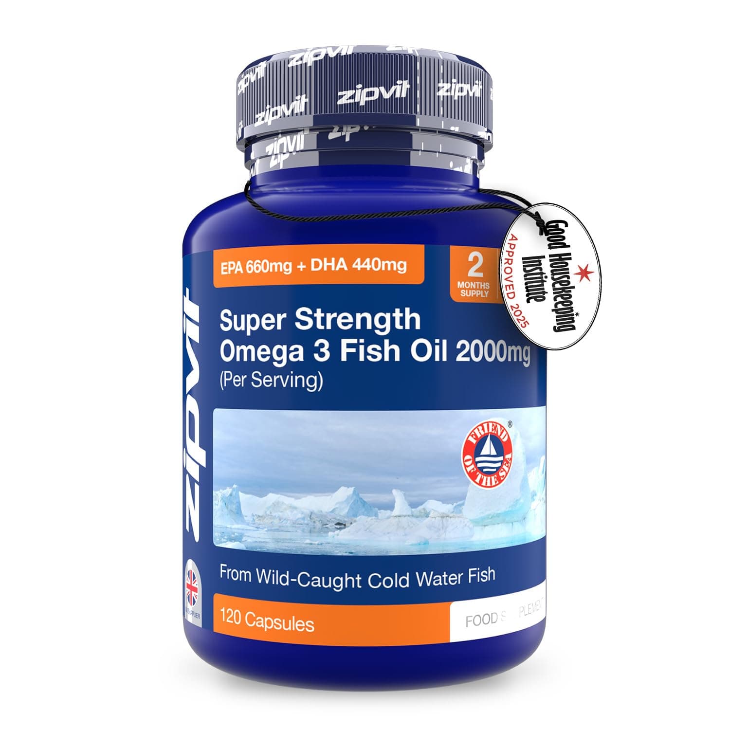 Zipvit Omega 3 Fish Oil 2000mg