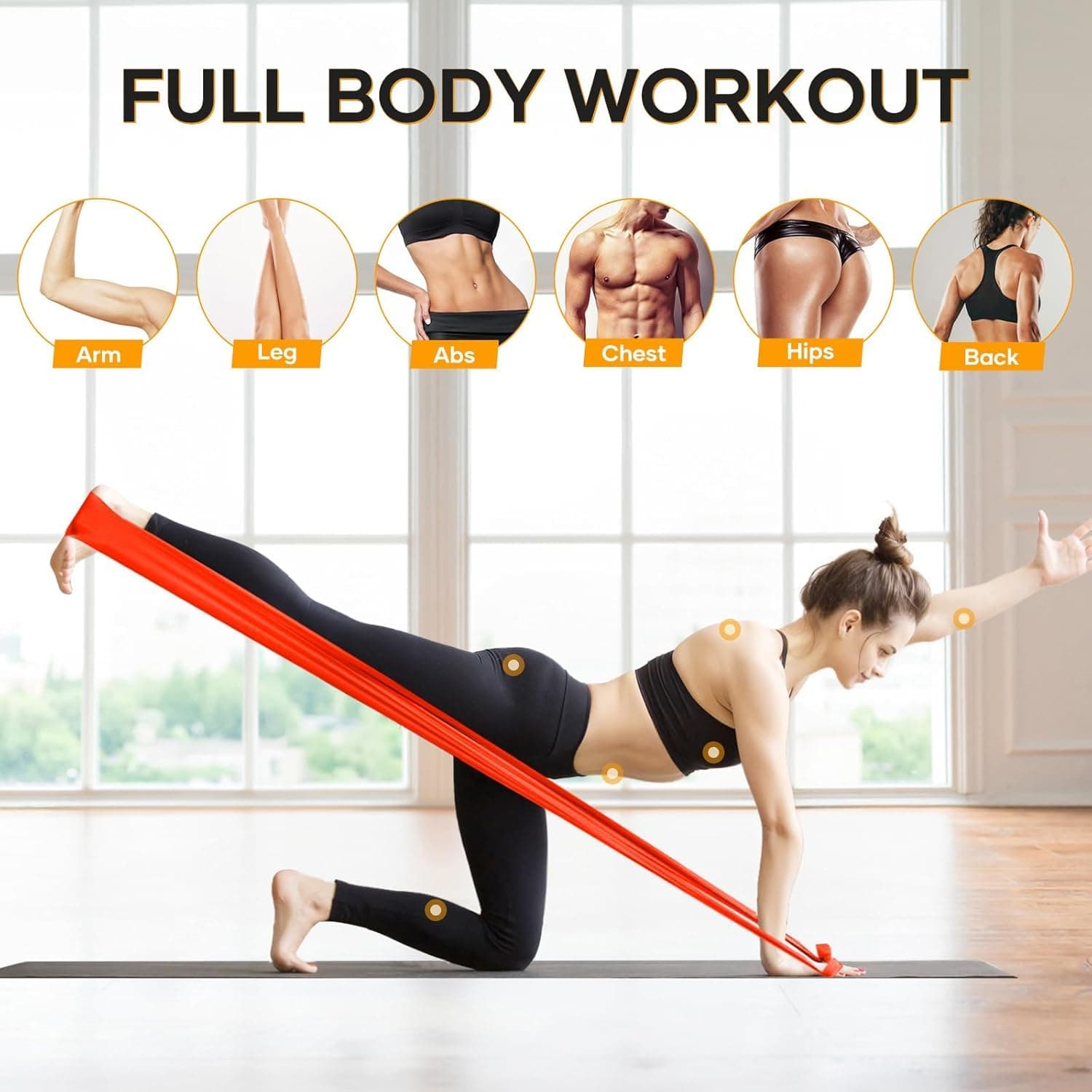 Fokky 2M Elastici Fitness [Set di 4] – Bild 3