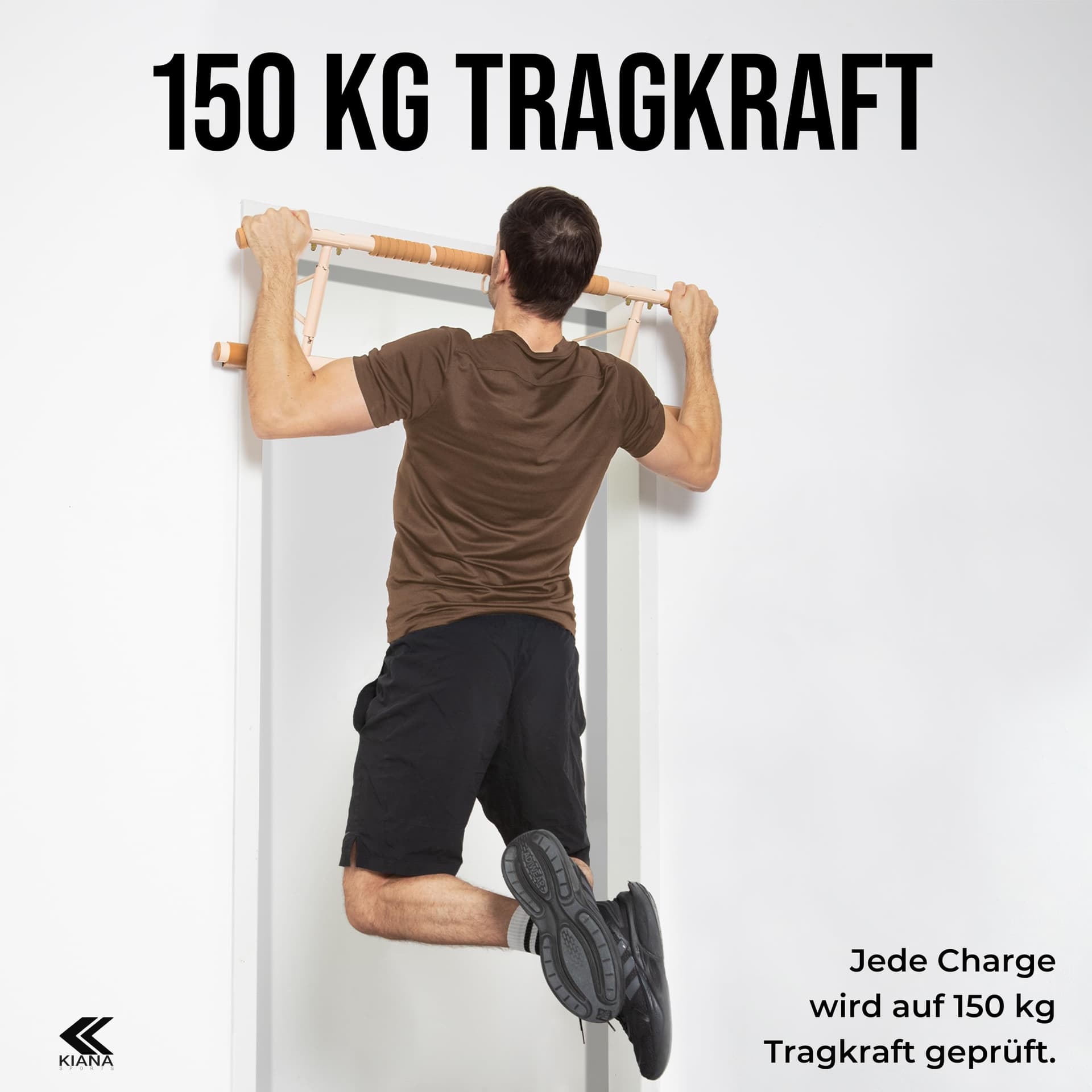 KIANA SPORTS Klimmzugstange für Türrahmen ohne Bohren & – Bild 4