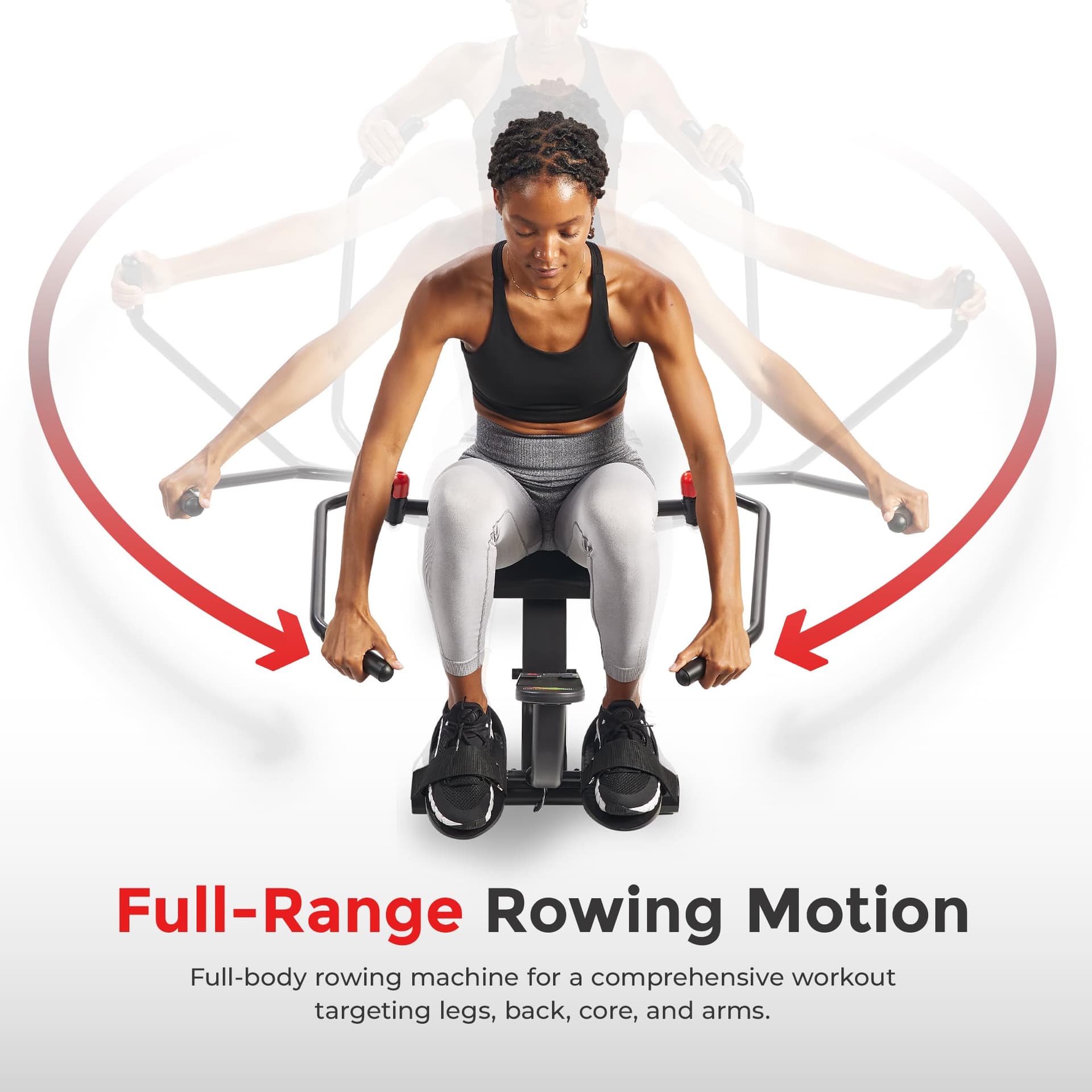 Sunny Health & Fitness Vogatore Smart Compact Full Motion – Bild 2