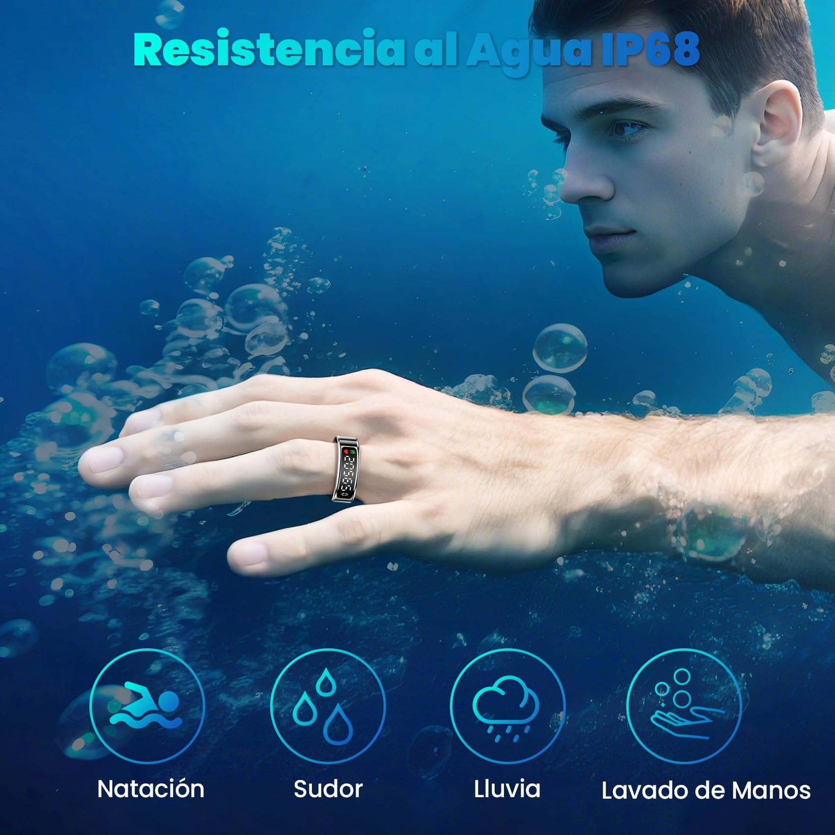 Gwenland 2026 Anillo Inteligente Hombre Mujer – Bild 5