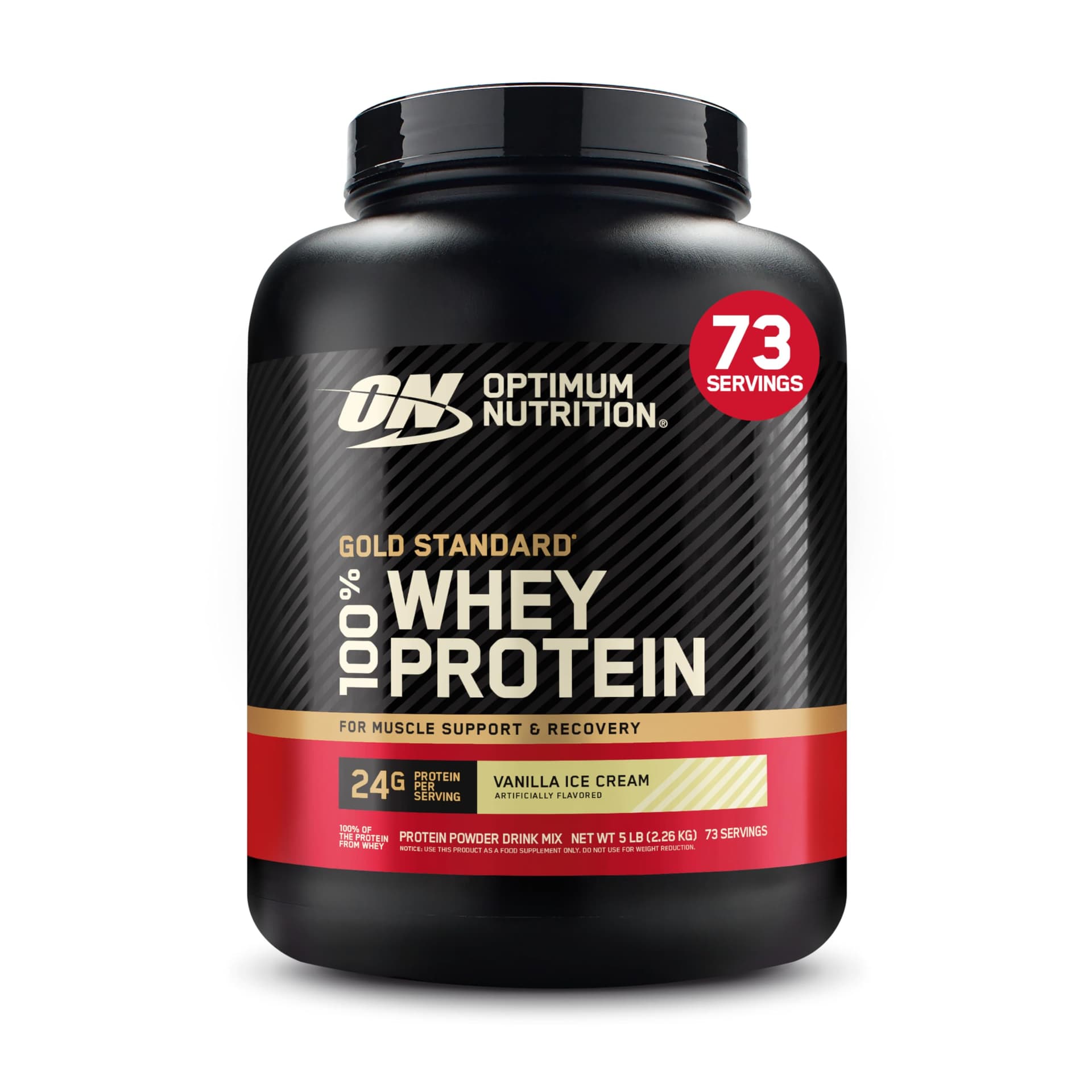 Optimum Nutrition Gold Standard 100% Whey Protein Powder