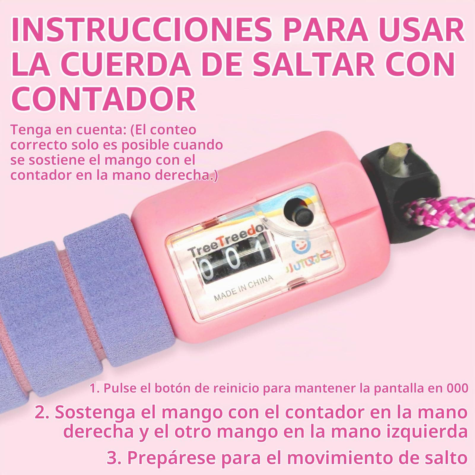TaimeiMao Comba Ajustable para Saltar la Cuerda – Bild 3