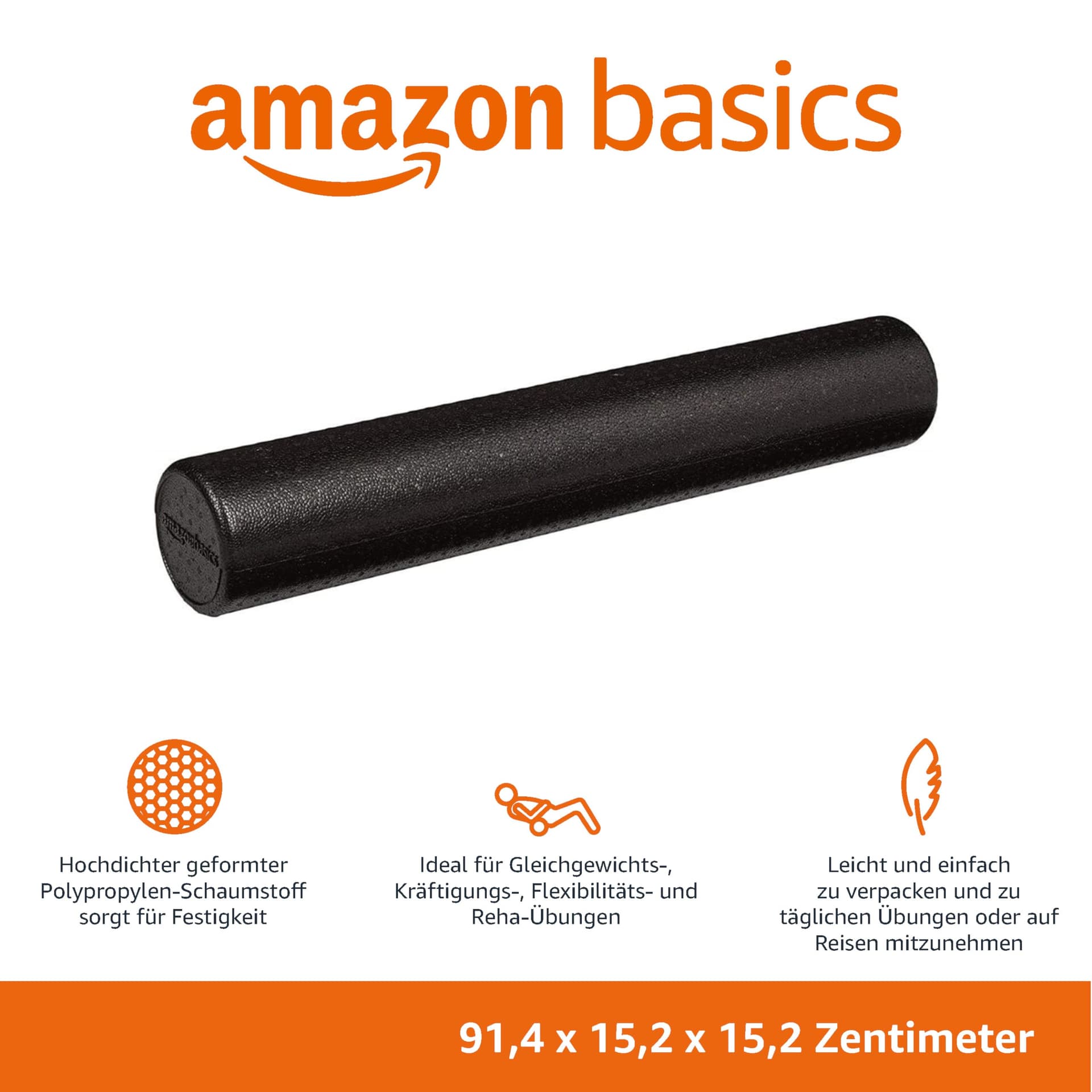Amazon Basics Hochdichte Schaumstoffrolle – Bild 2