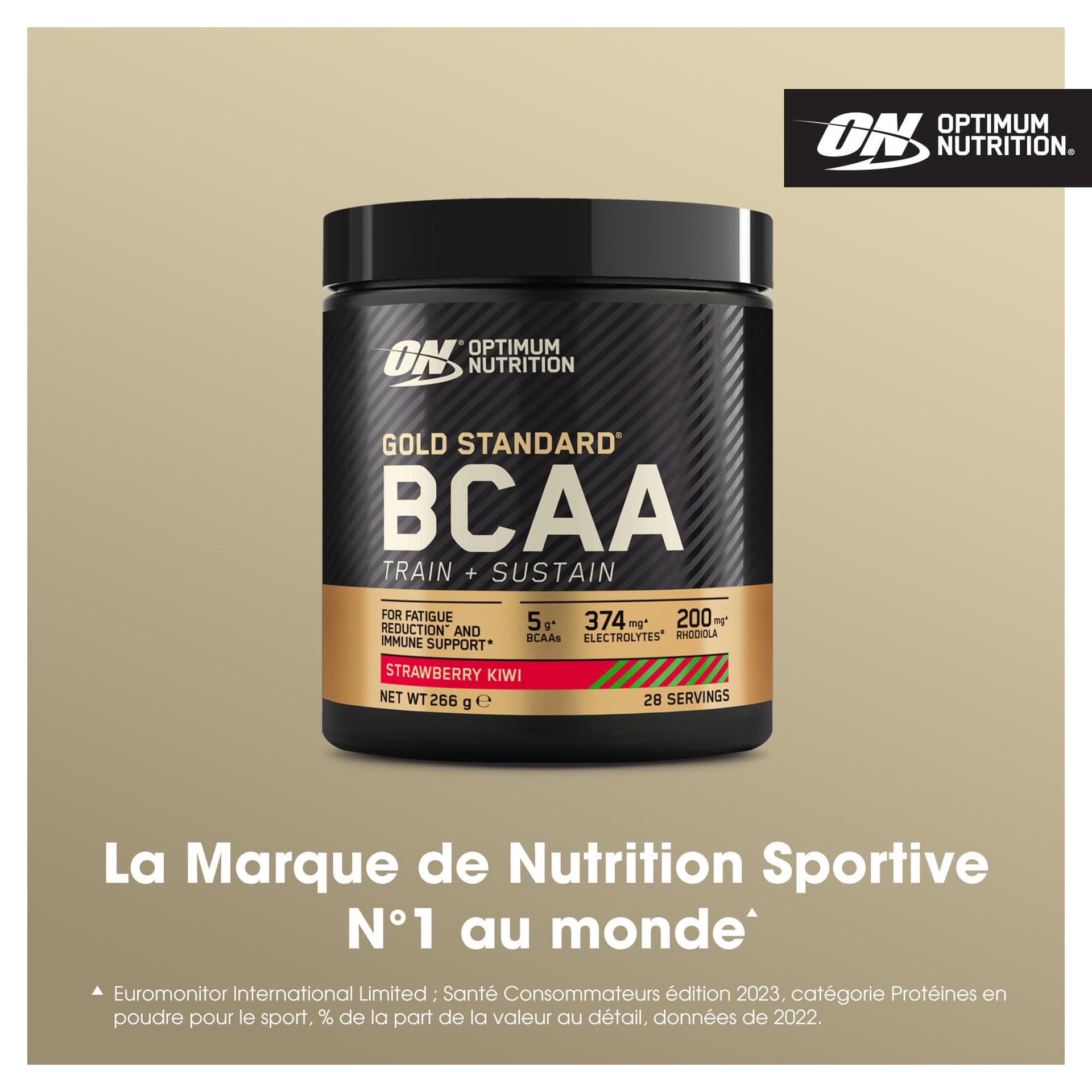 Optimum Nutrition Gold Standard BCAA Train + Sustain – Bild 2