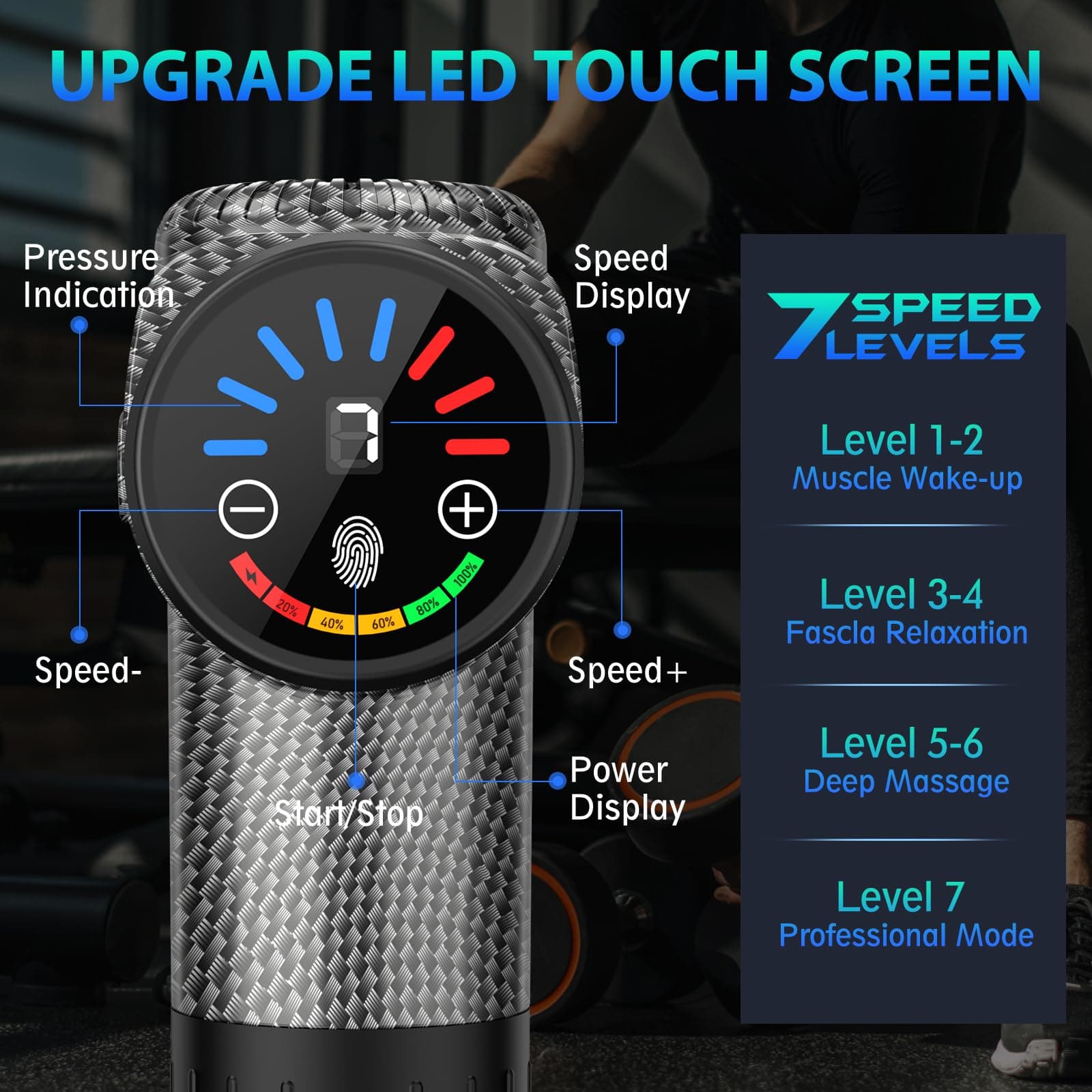 TOLOCO Massage Gun – Bild 2