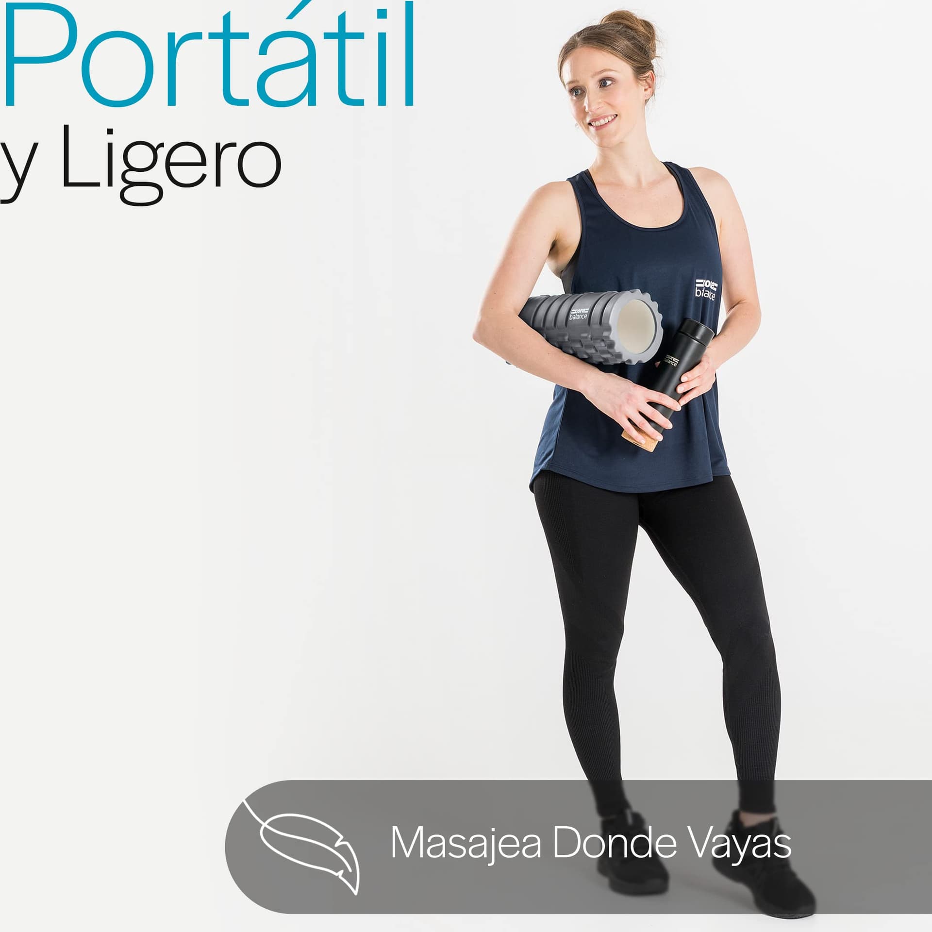 Core Balance Rulo de Masaje Muscular Para Tejidos Profundos – Bild 4