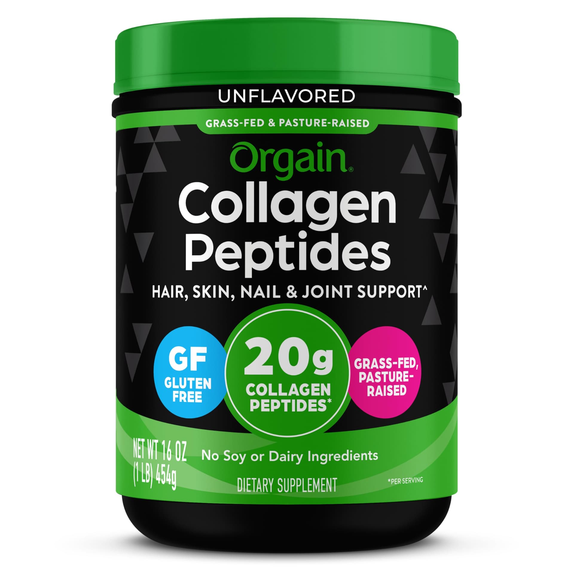 Orgain Hydrolyzed Collagen Peptides Powder For Women & Men, 20g