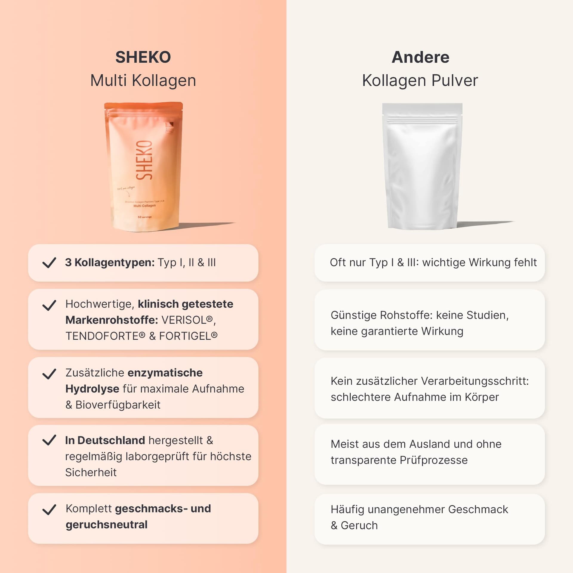 Sheko Premium Kollagen Pulver 450g – Bild 3