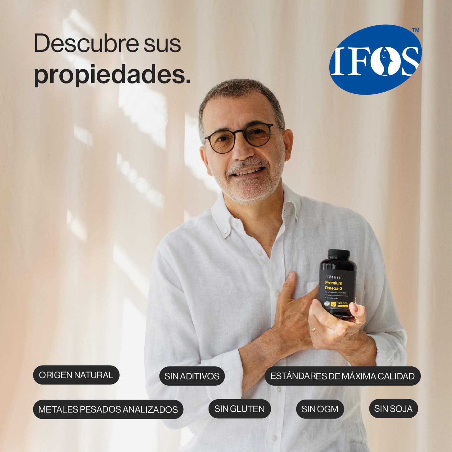 Zenement Premium Omega 3 IFOS Triglicéridos para Óptima Absorción – 1000 mg – Bild 2