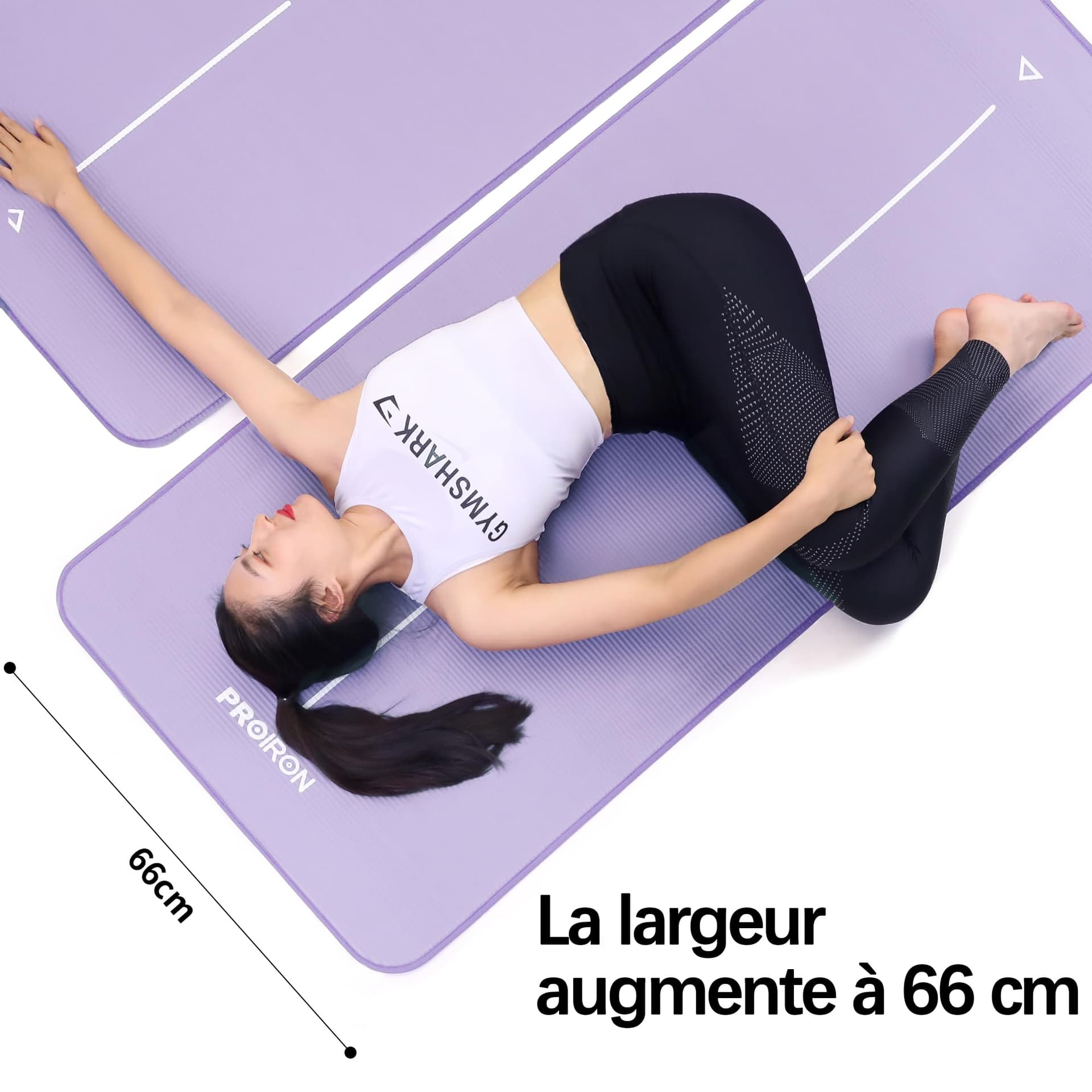 PROIRON Tapis de Yoga Epais 10MM – Bild 2
