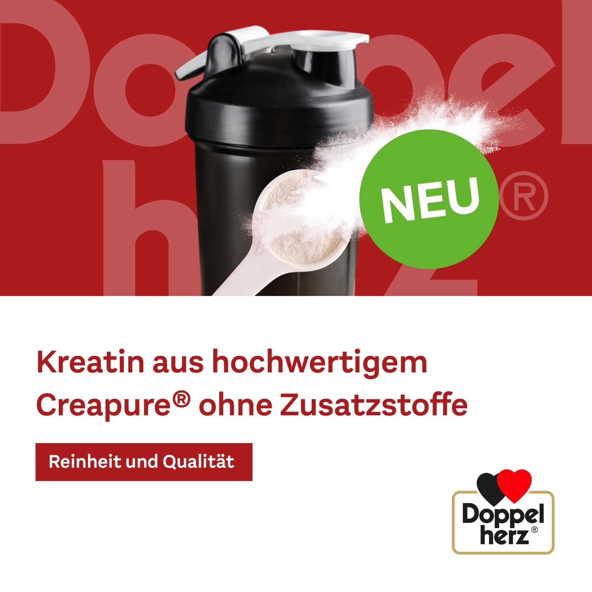 Doppelherz CREATINE MONOHYDRATE – Hochreines Kreatin mit Creapure® Qualität 250g – Bild 5