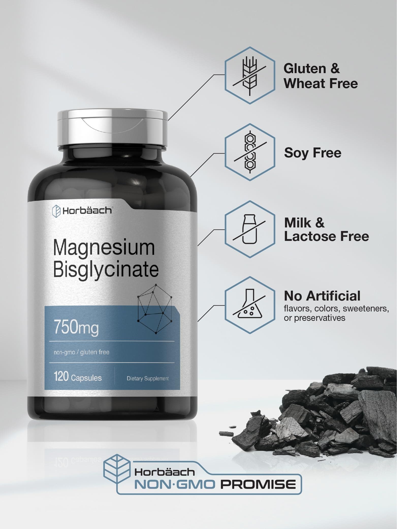 Horbäach Magnesium Bisglycinate – Bild 5