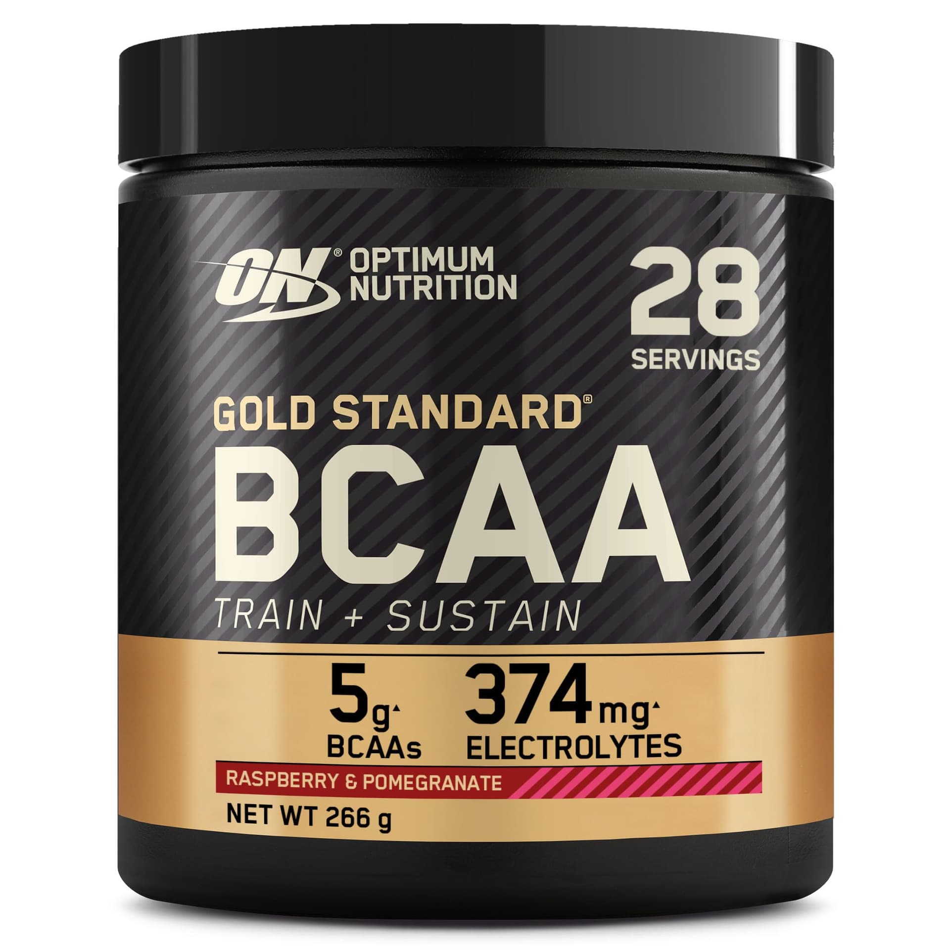 Optimum Nutrition Optimum Nutrition Gold Standard BCAA Pulver, Geschmack Raspberry and Pomegranate, 266g