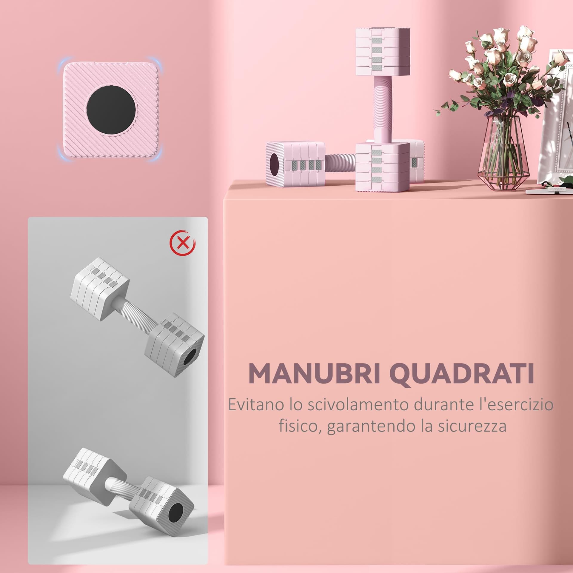 SPORTNOW Set di Manubri da 2x5 kg – Bild 4