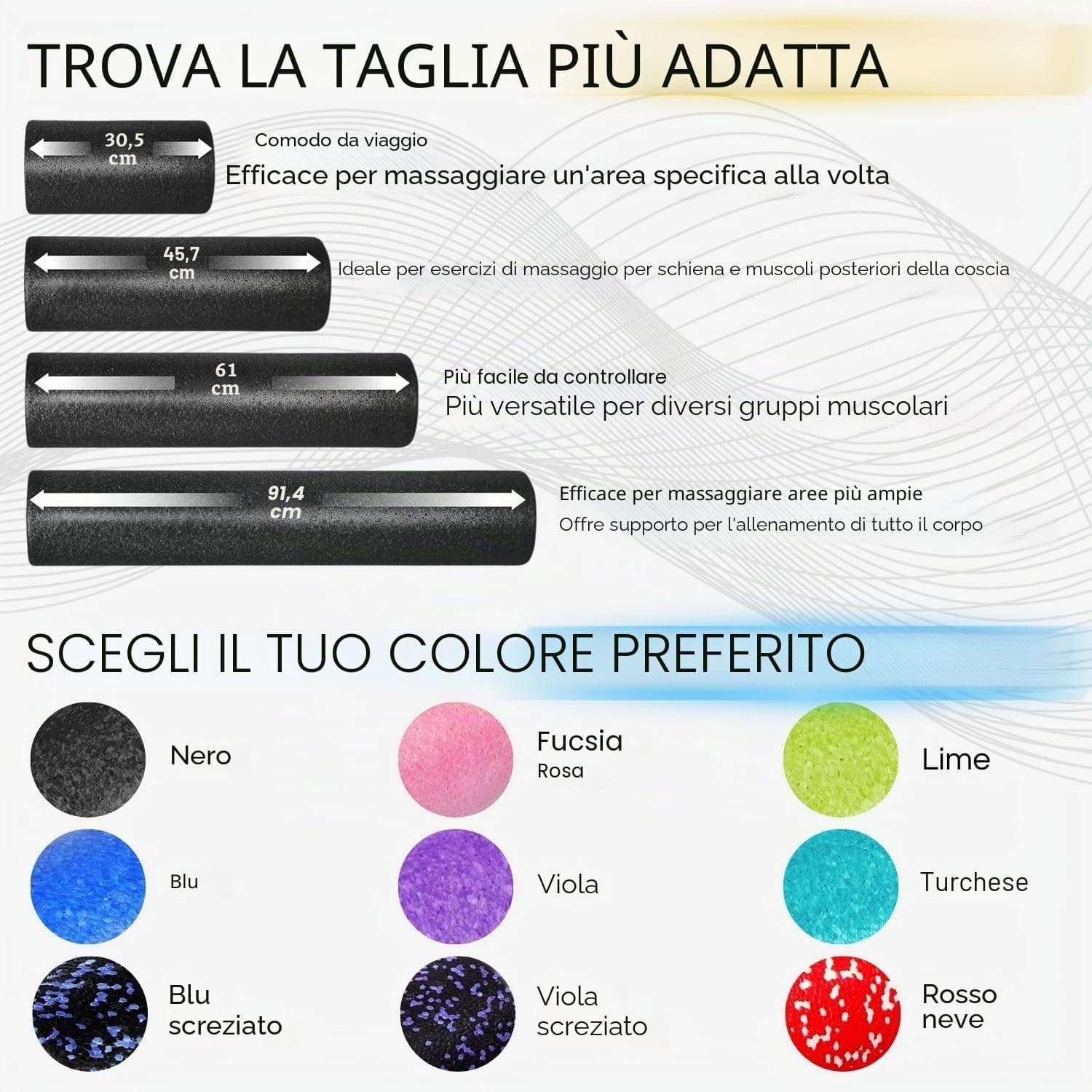 Yes4All Foam Roller – Bild 3