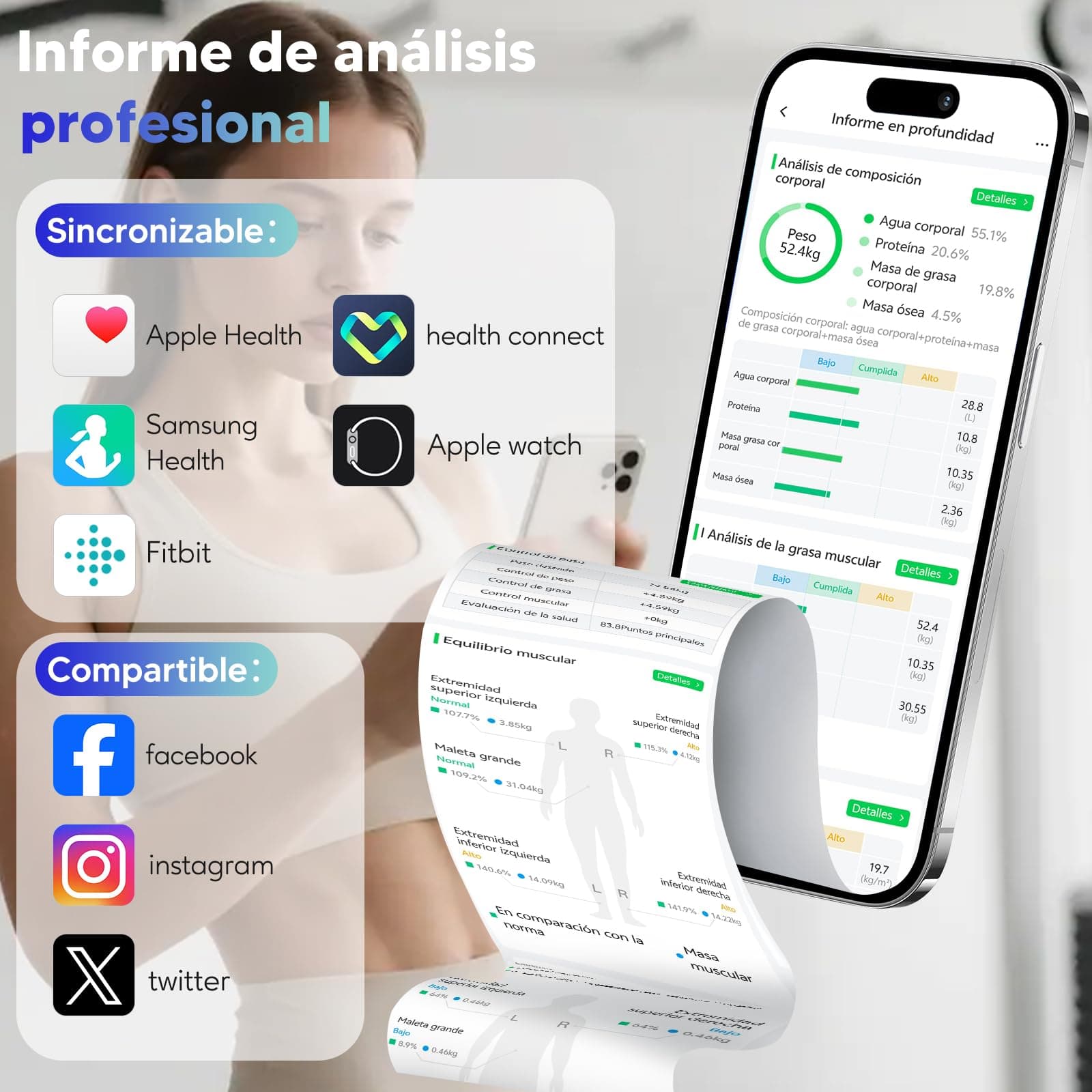 arboleaf Bilancia Intelligente con Analisi Corporea – Bild 5