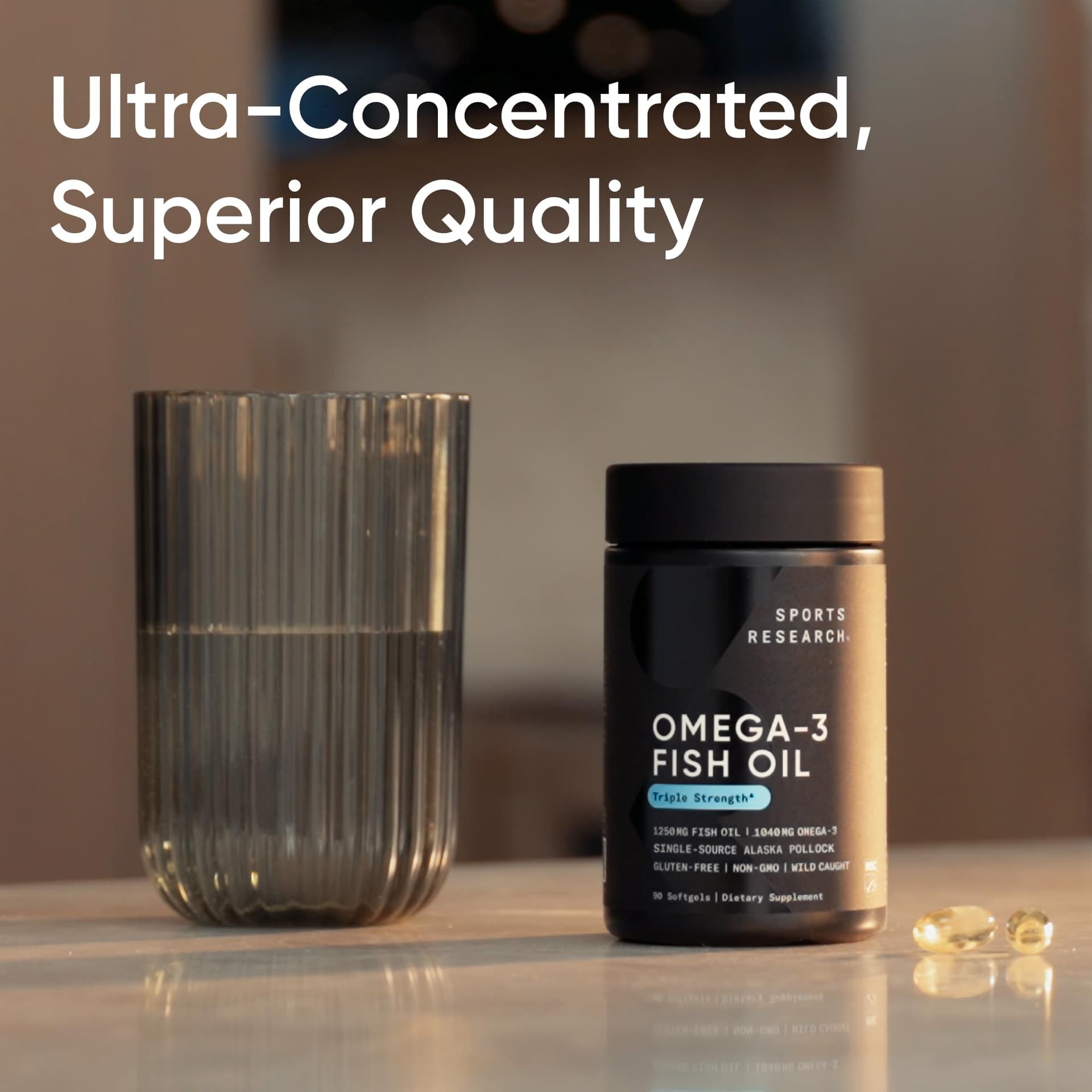 Sports Research ® Omega-3 Fish Oil 1250 – Bild 6