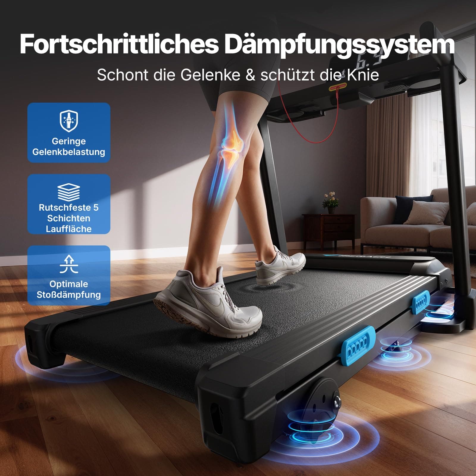 MERACH Laufband für Zuhause – Bild 5