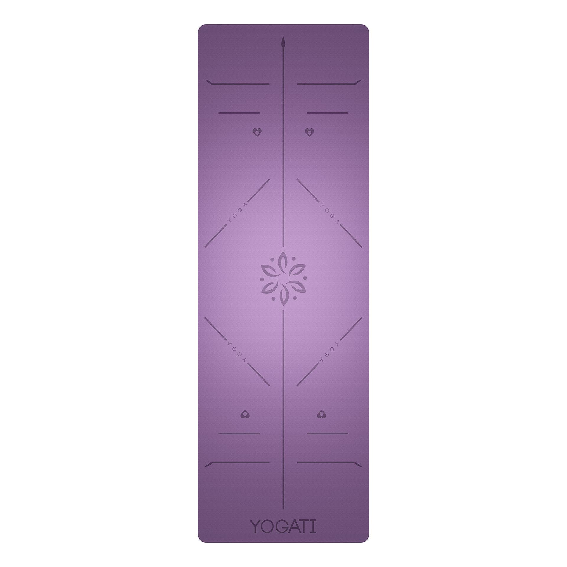YOGATI Yogamatte rutschfest Schadstofffrei – Bild 2