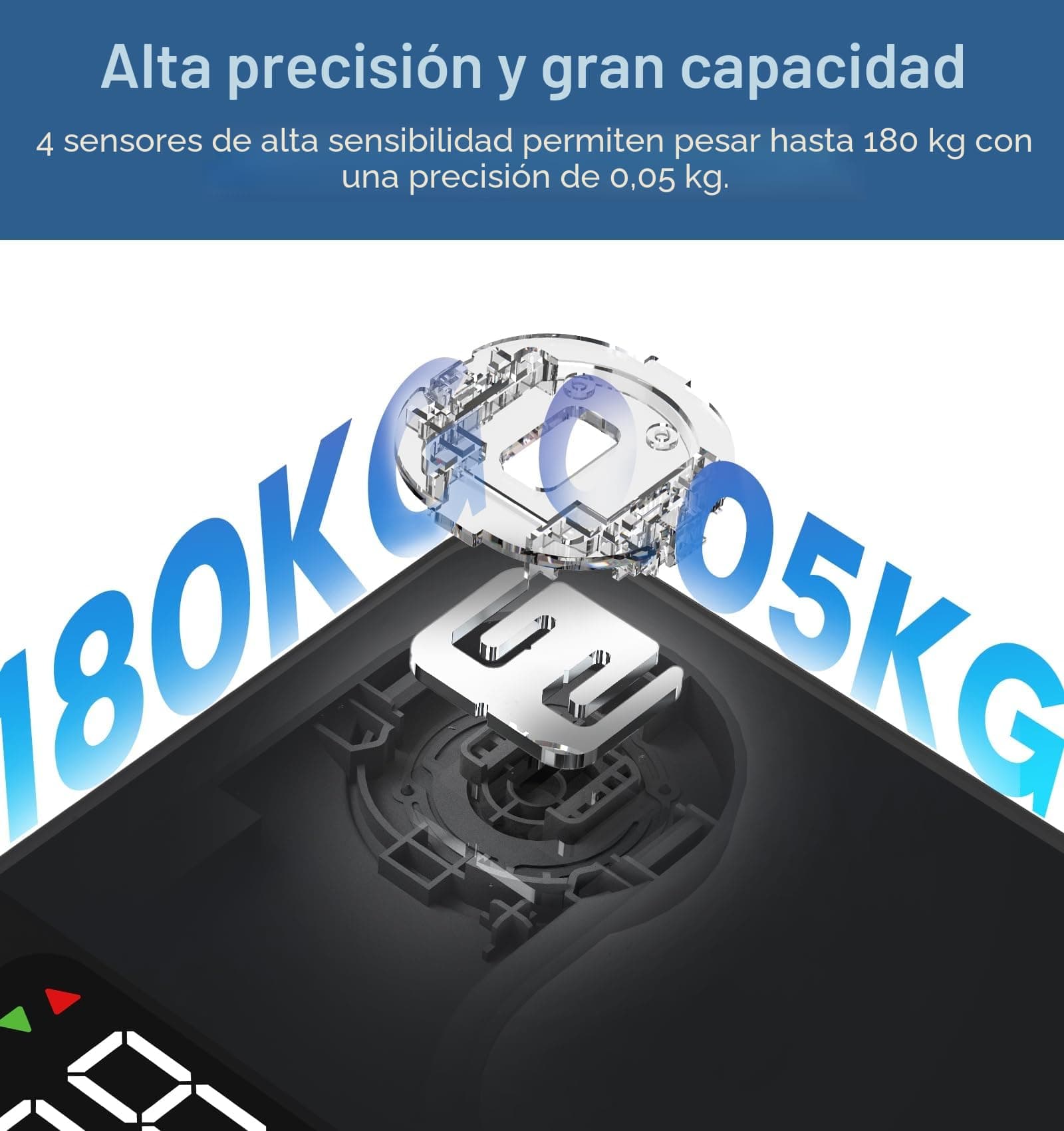 Global eFit GE Körperfettwaage Digital mit Großem Display – Bild 4
