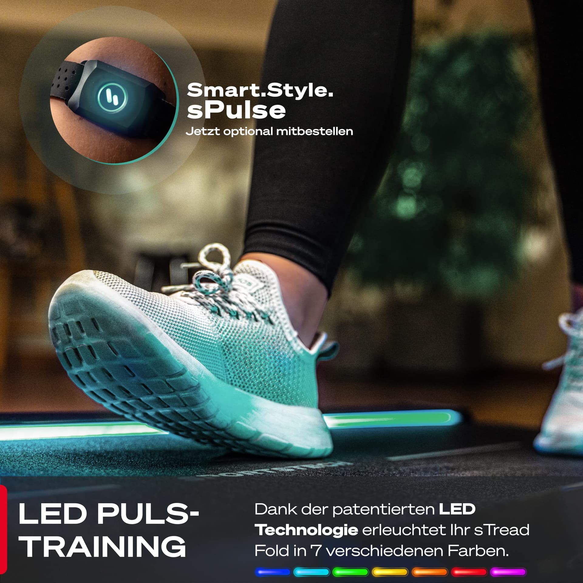 Sportstech Laufband klappbar mit 11% Steigung – Bild 8