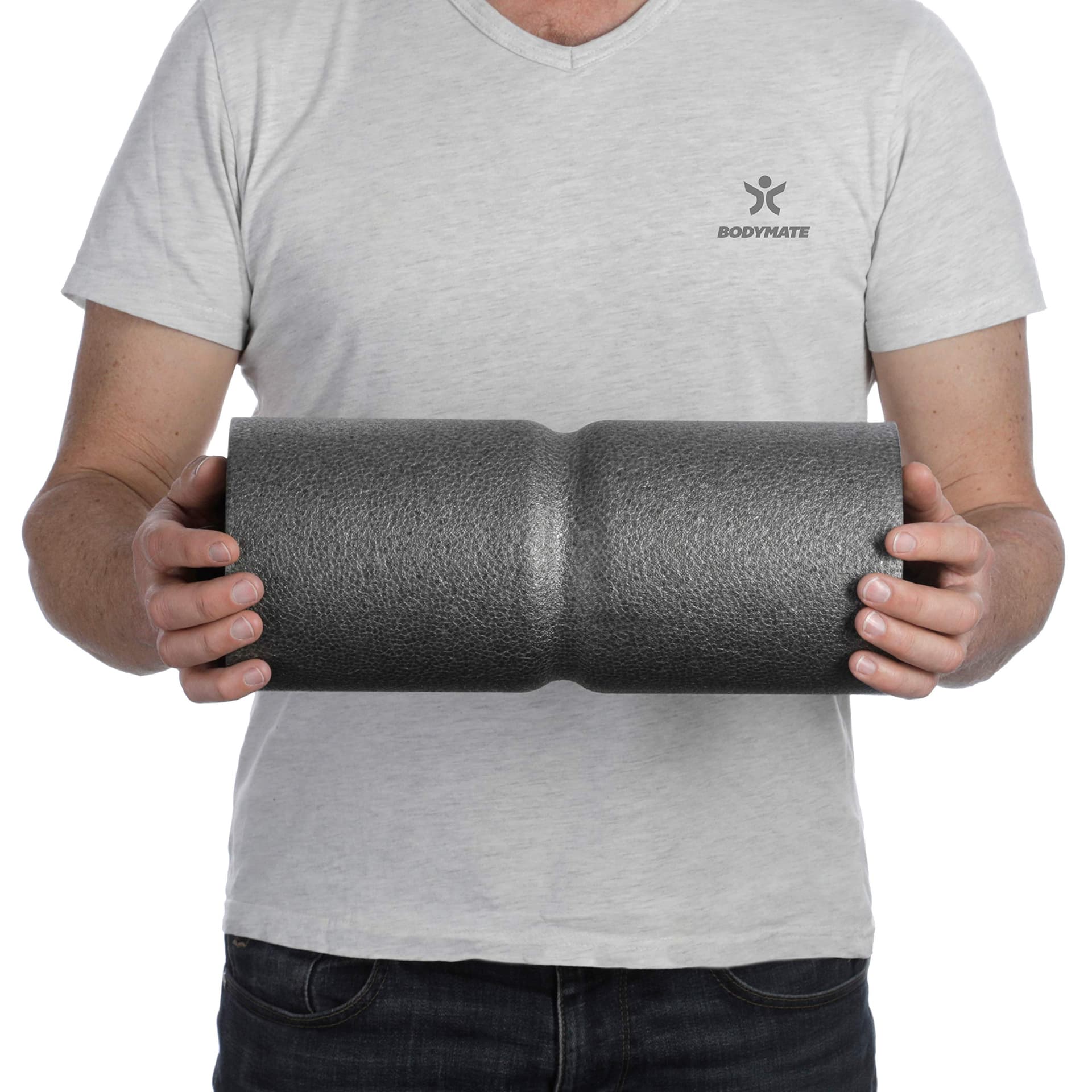BODYMATE Faszienrolle CARE Mittel-Hart mit umlaufender – Bild 3