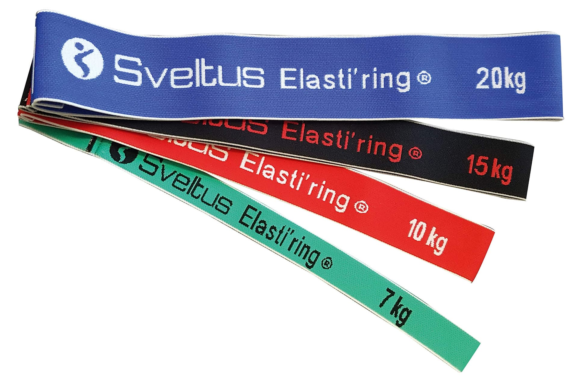 Sveltus Elasti'ring Set de 4 (Sachet) Elastiques Mixte – Bild 2
