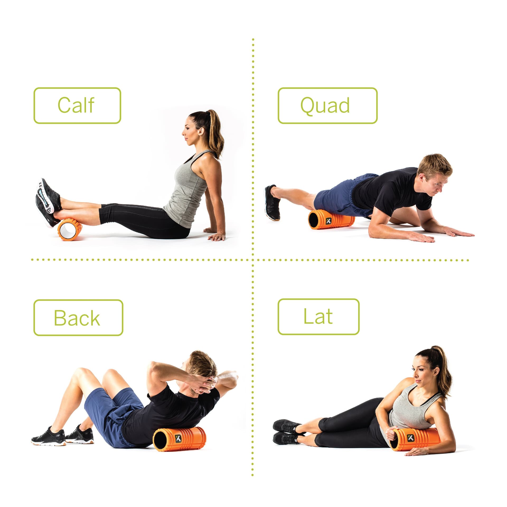 TRIGGERPOINT Grid Foam Roller with Free Online – Bild 2