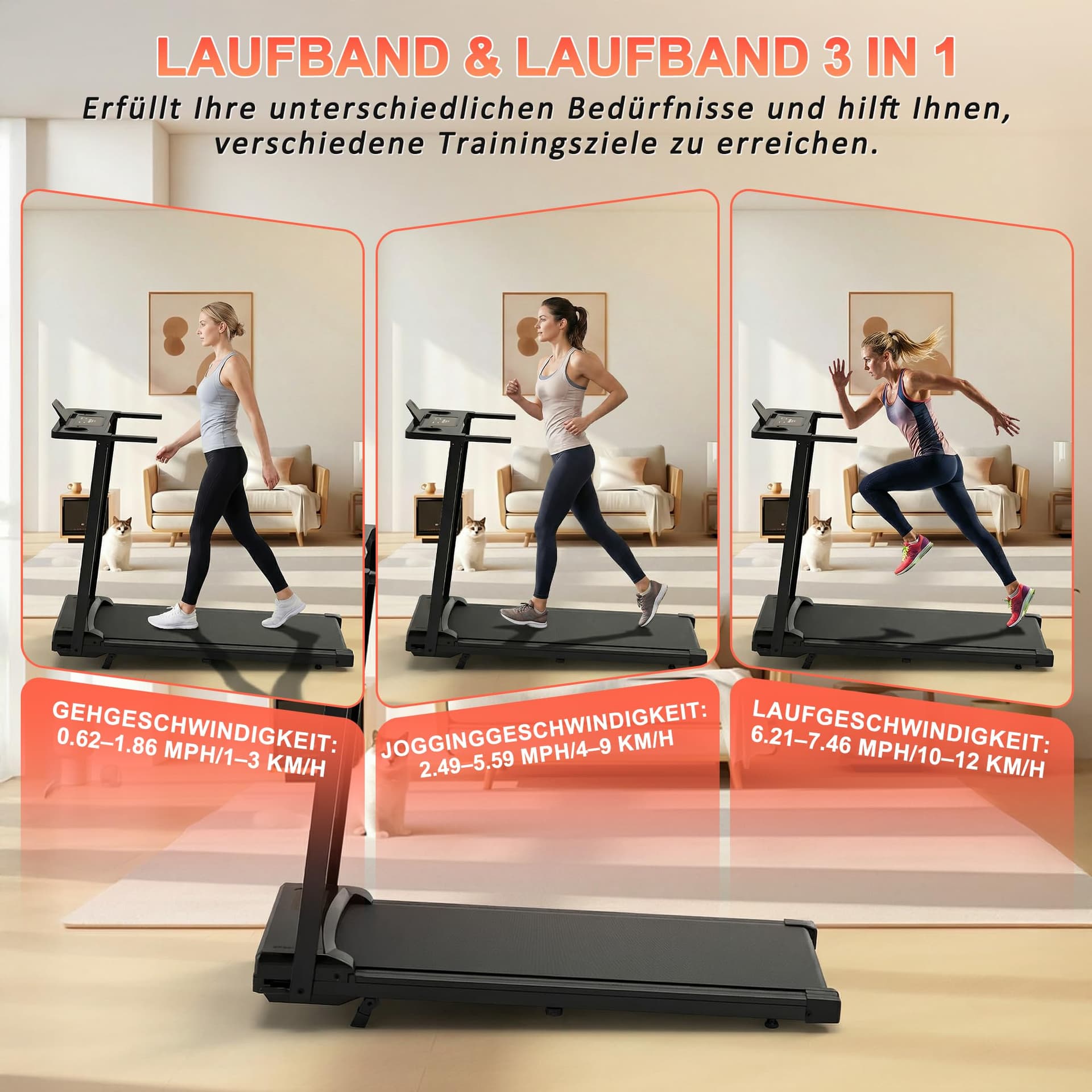 LEWGEE Walking Pad – Bild 5