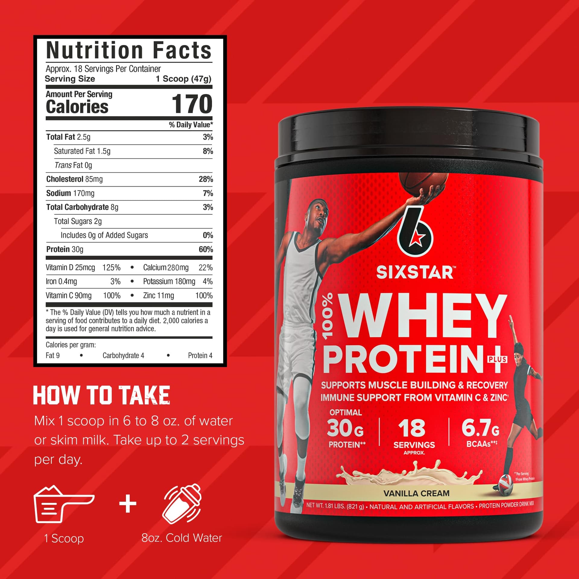 Six Star Whey Protein Powder Plus – Bild 5