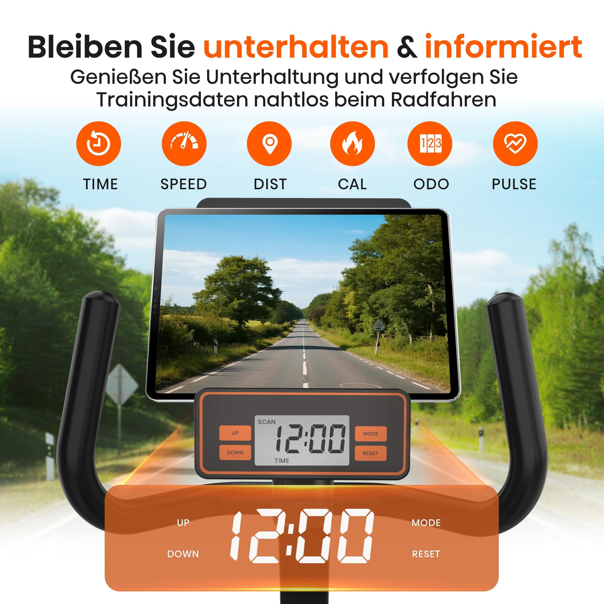 Niceday Liegeergometer für Senioren & Reha, 150kg – Bild 7