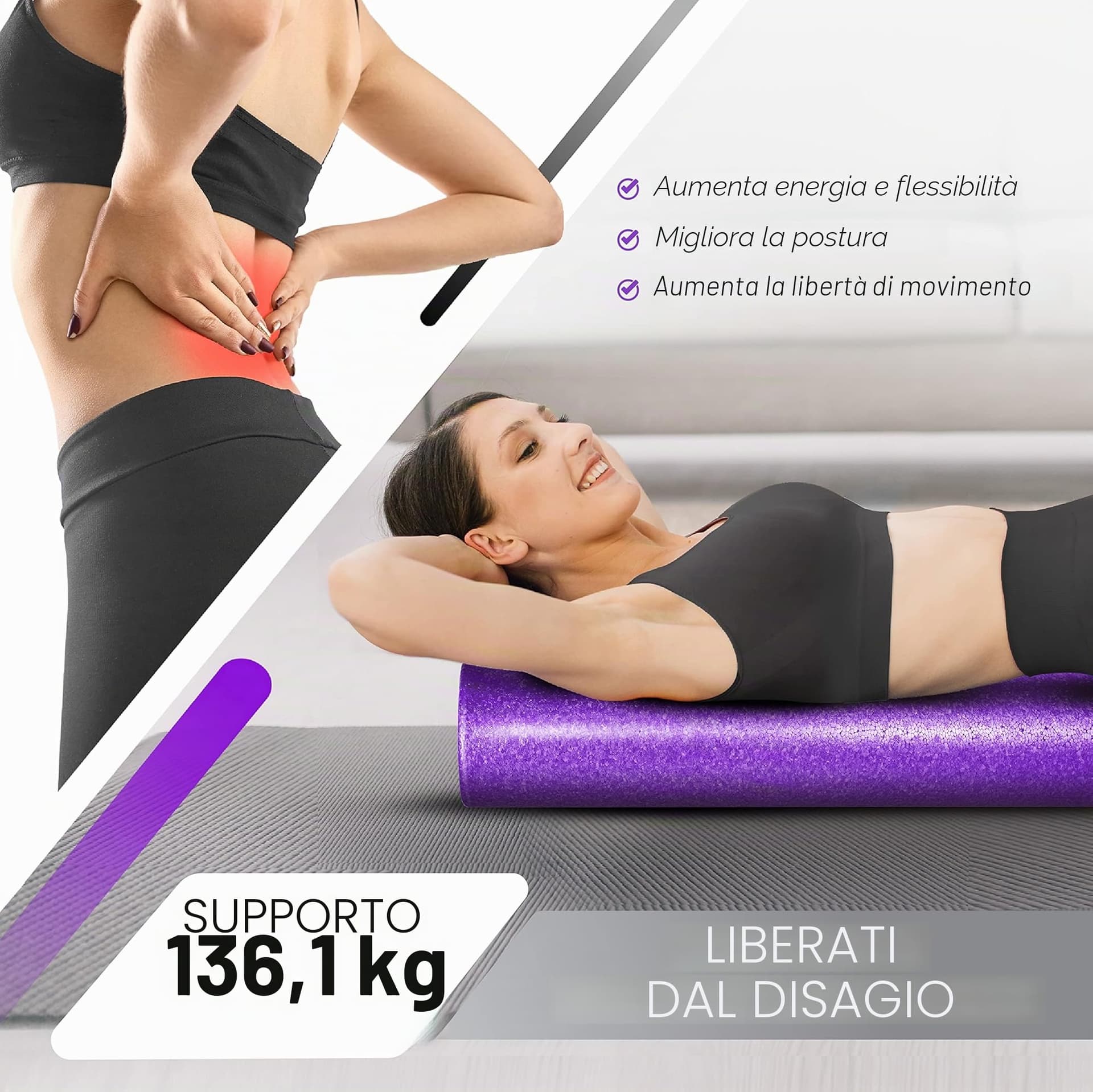 Yes4All Foam Roller – Bild 4