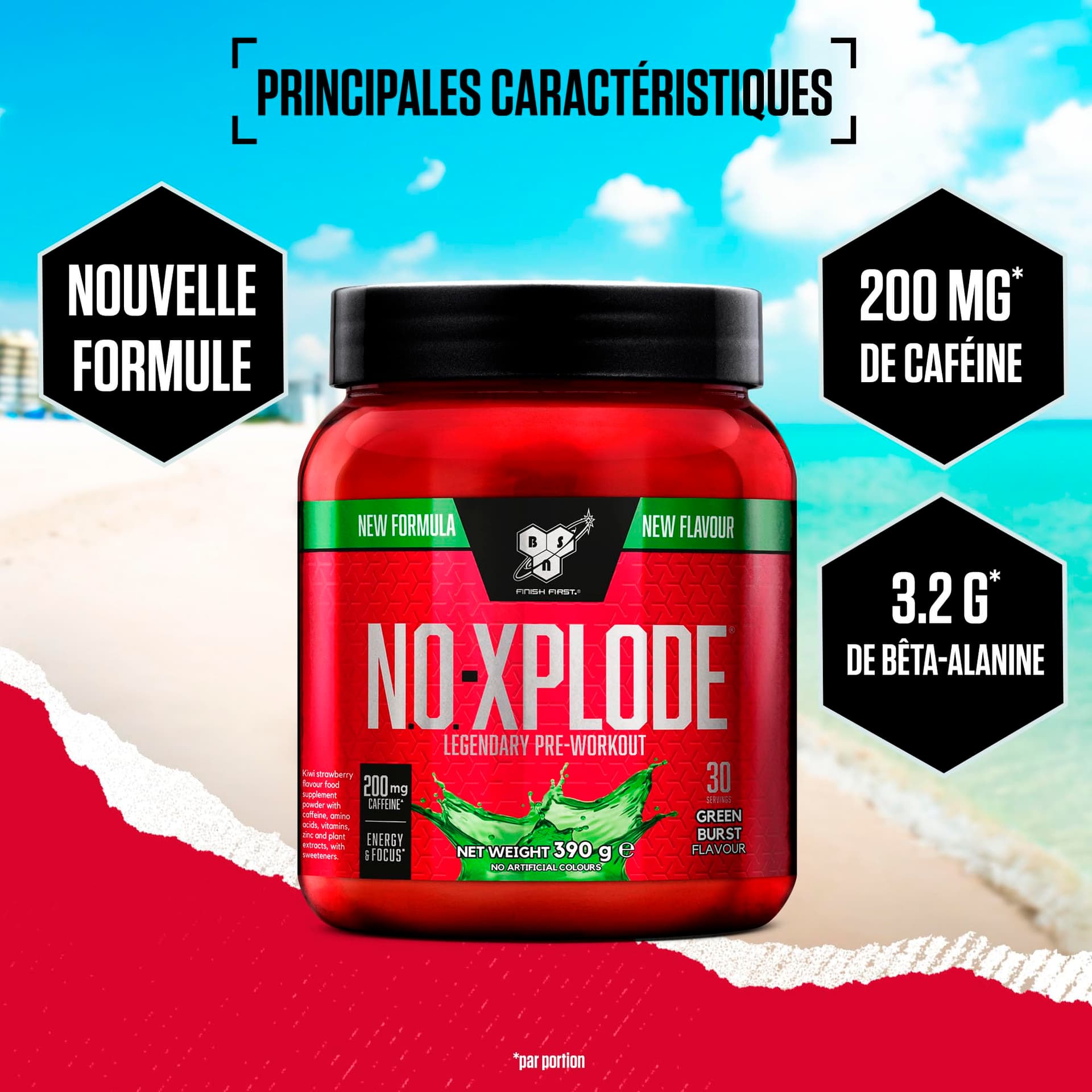 BSN Nutrition N.O.-Xplode Complément alimentaire Pre – Bild 2